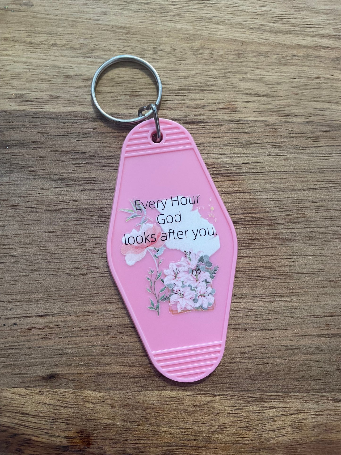 Cow Motel Keychain