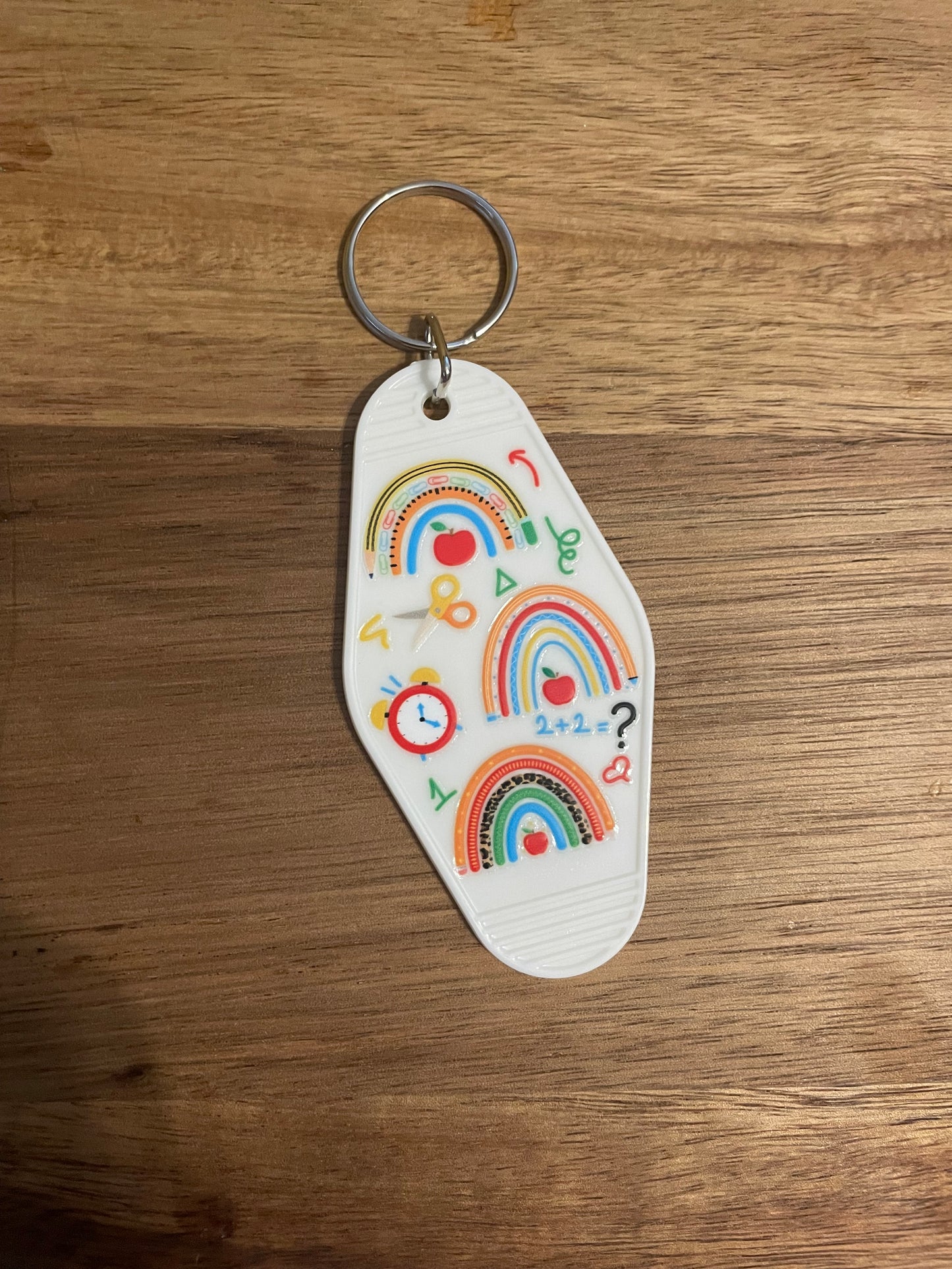 Teacher Motel Keychain