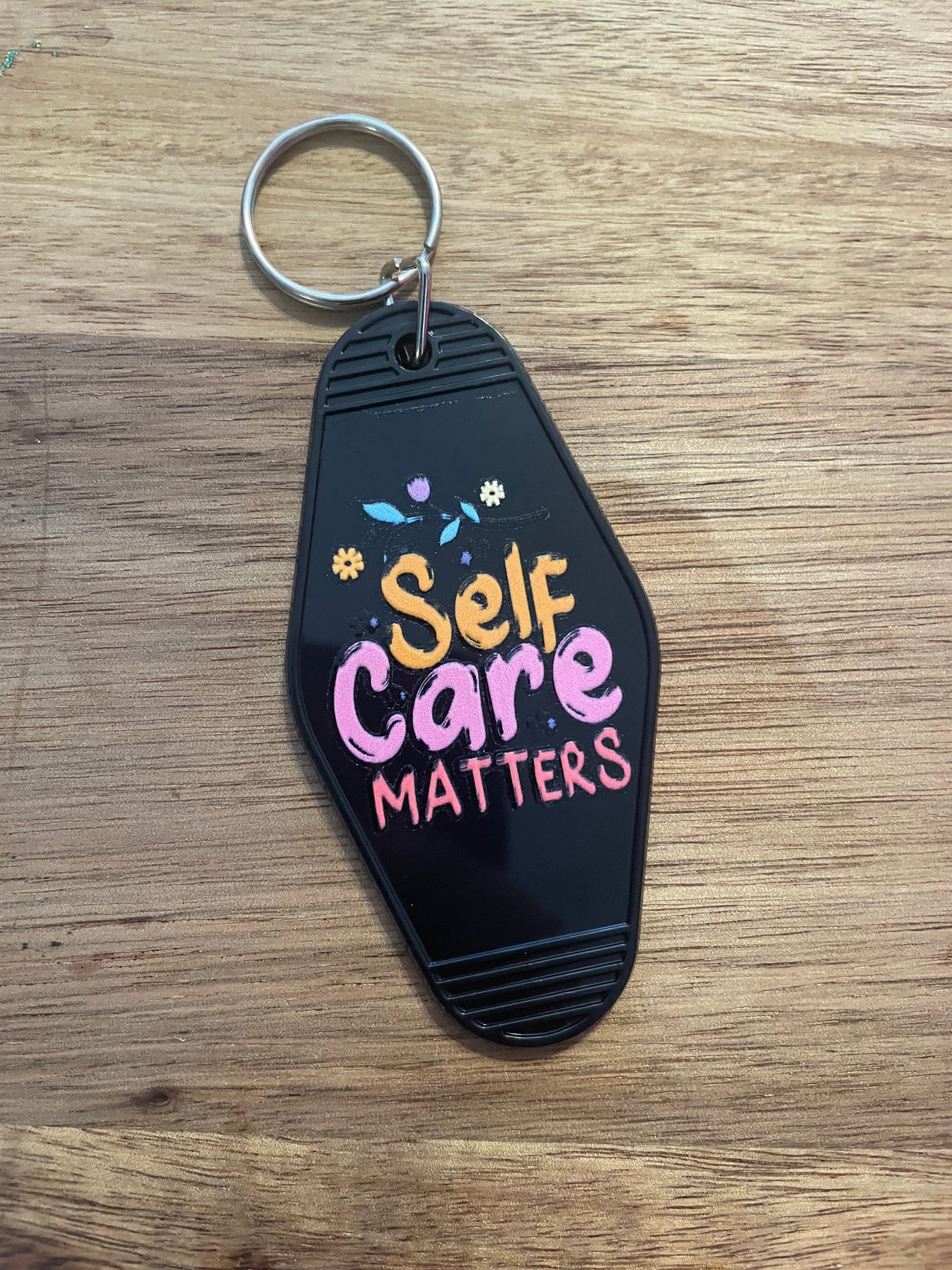 Affirmations Motel Keychain