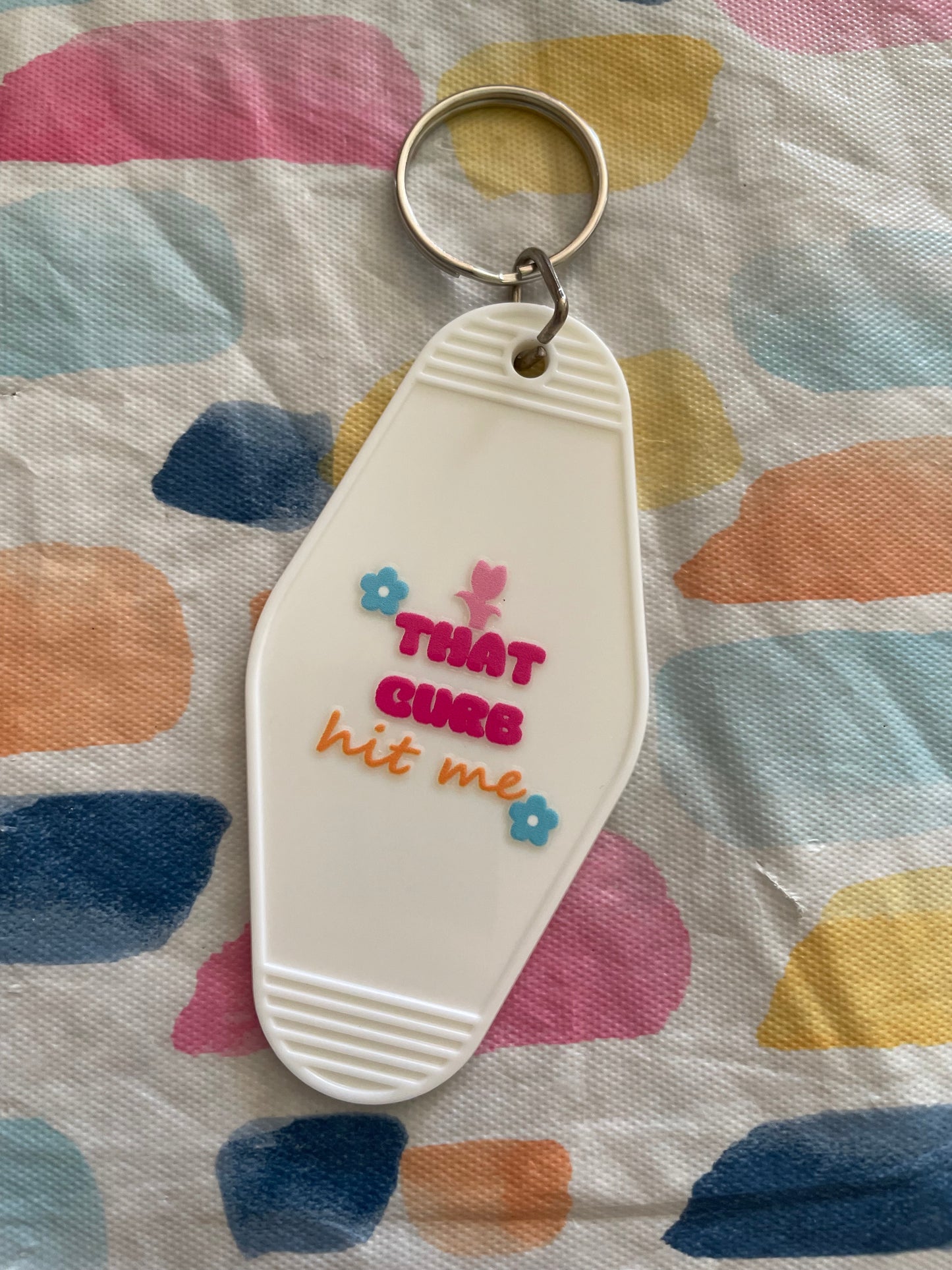 Affirmations Motel Keychain