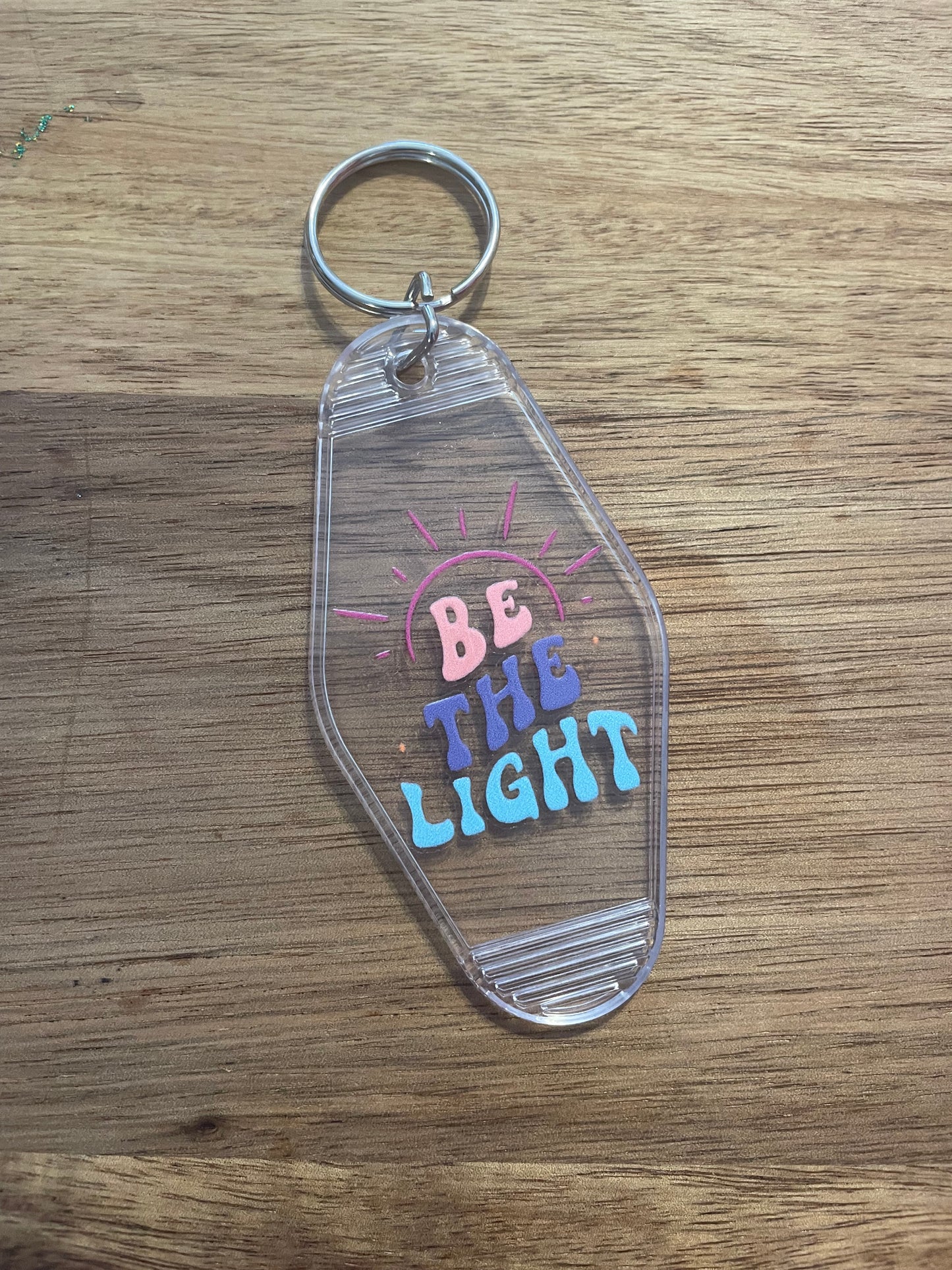 Affirmations Motel Keychain