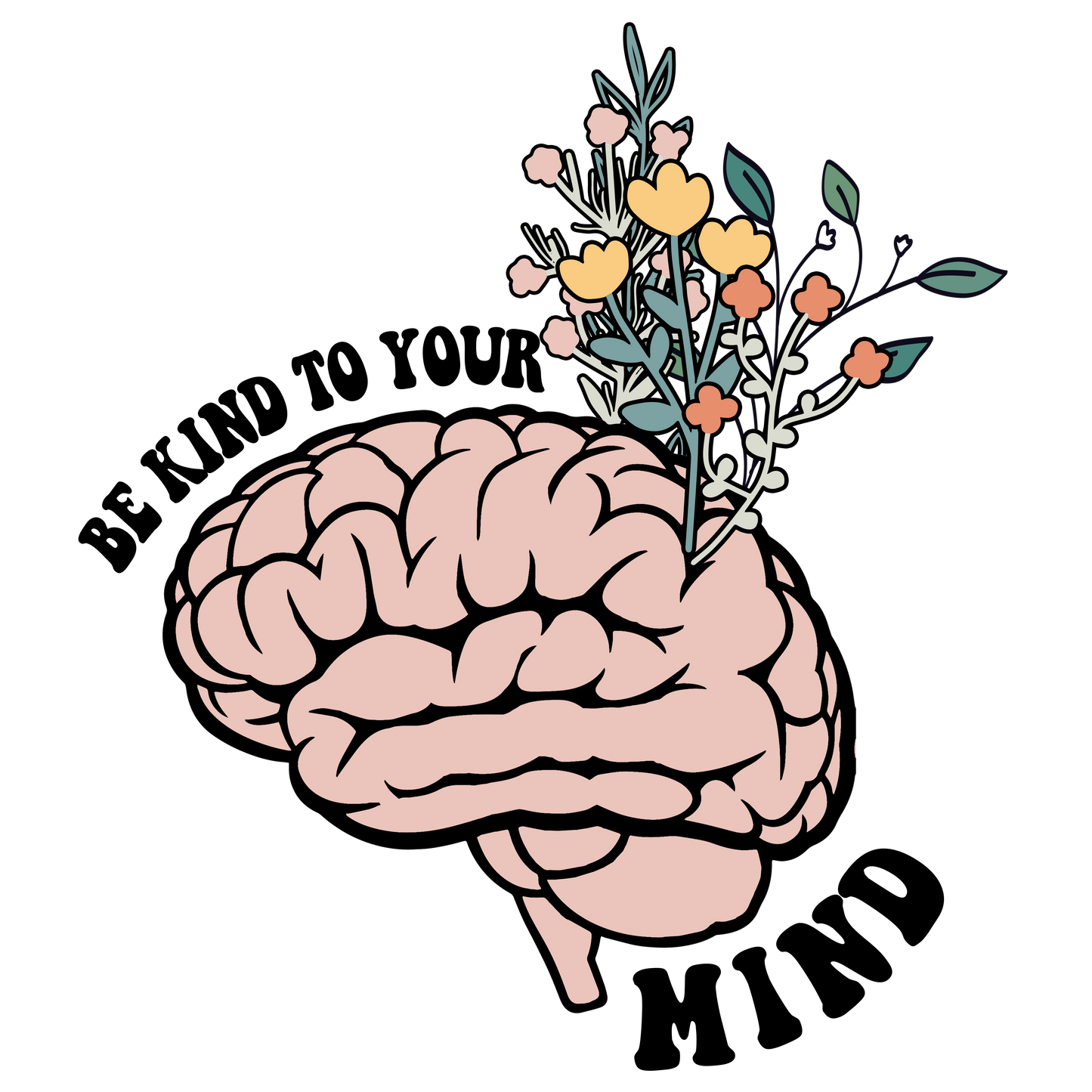 Mental Health Vinyl Stickers