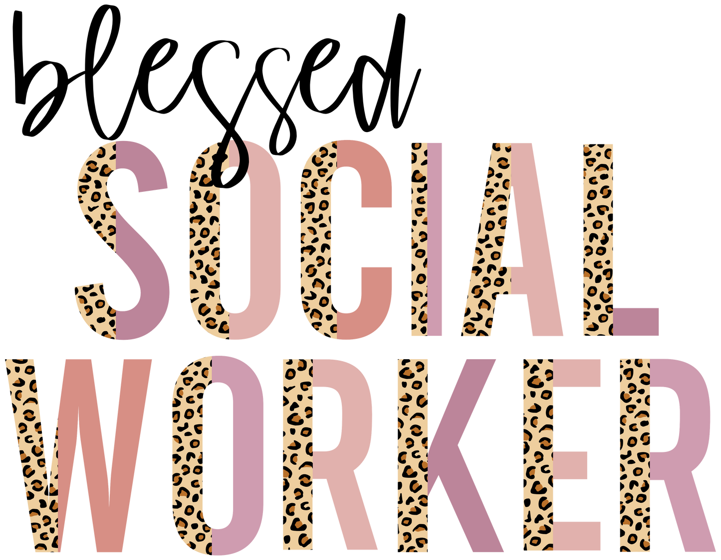 Social Worker Vinyl Stickers