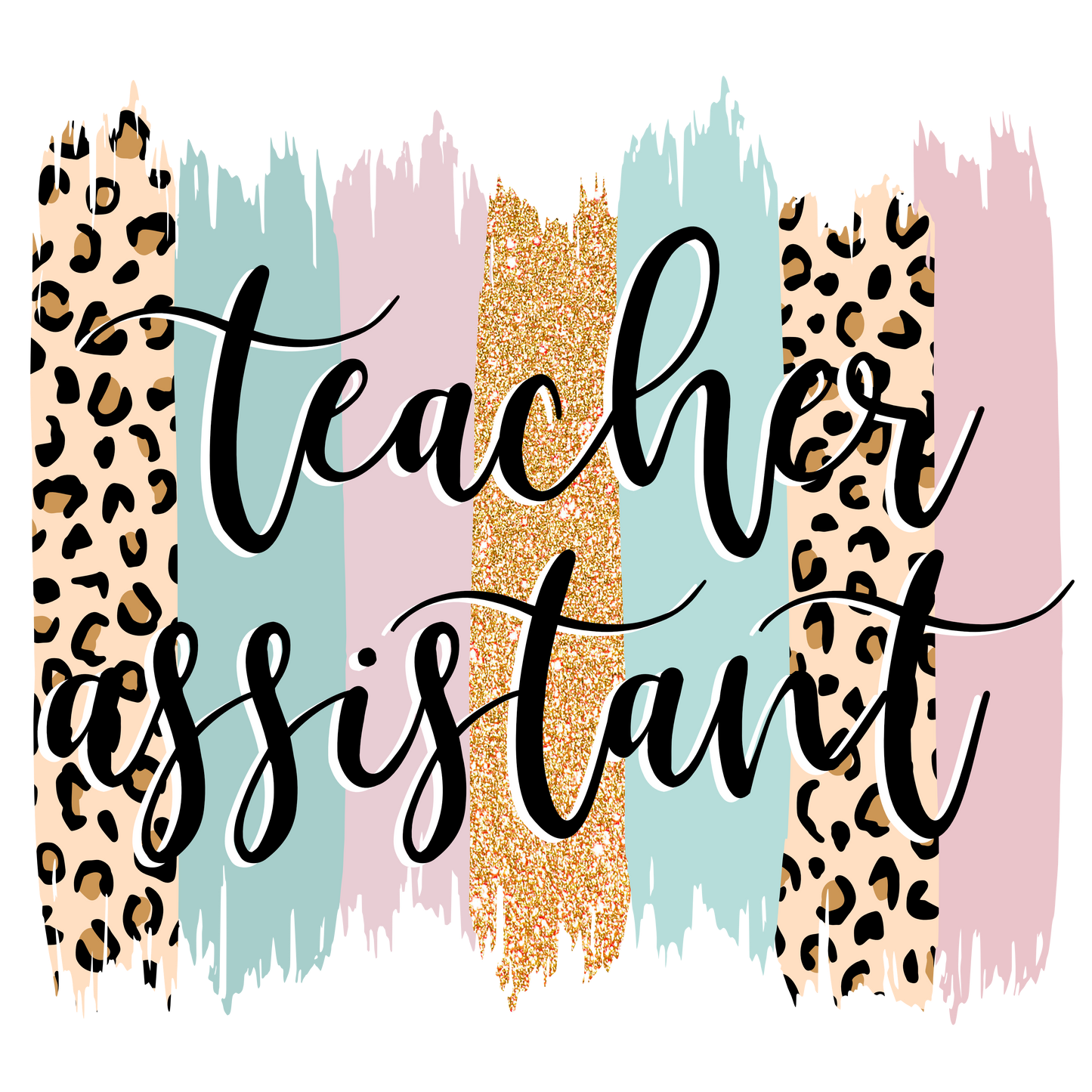 Teacher Assistant Vinyl Stickers