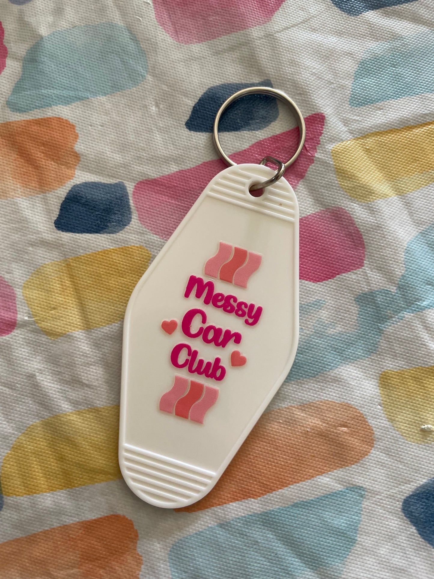 Affirmations Motel Keychain