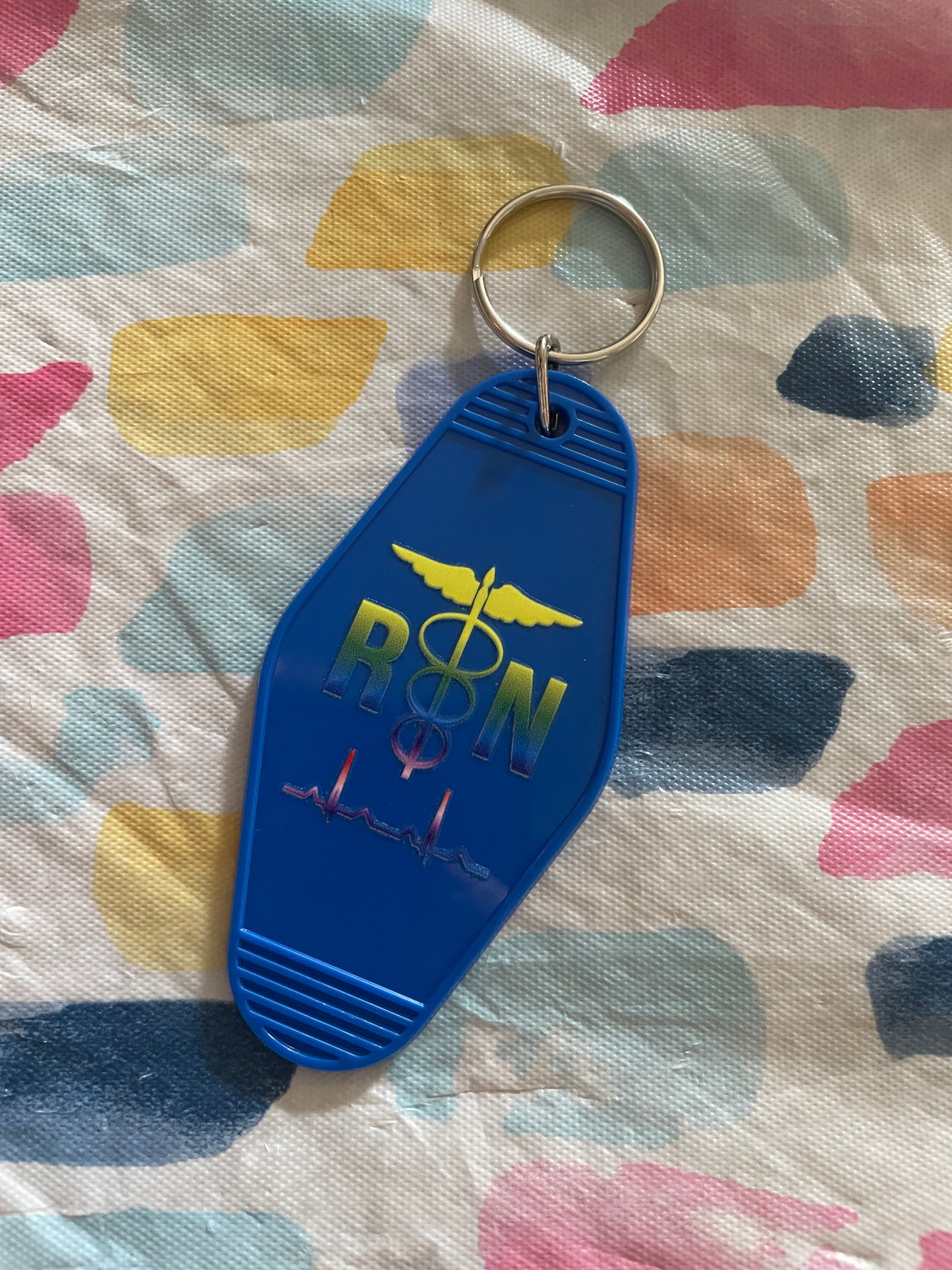 Nurse Motel Keychain