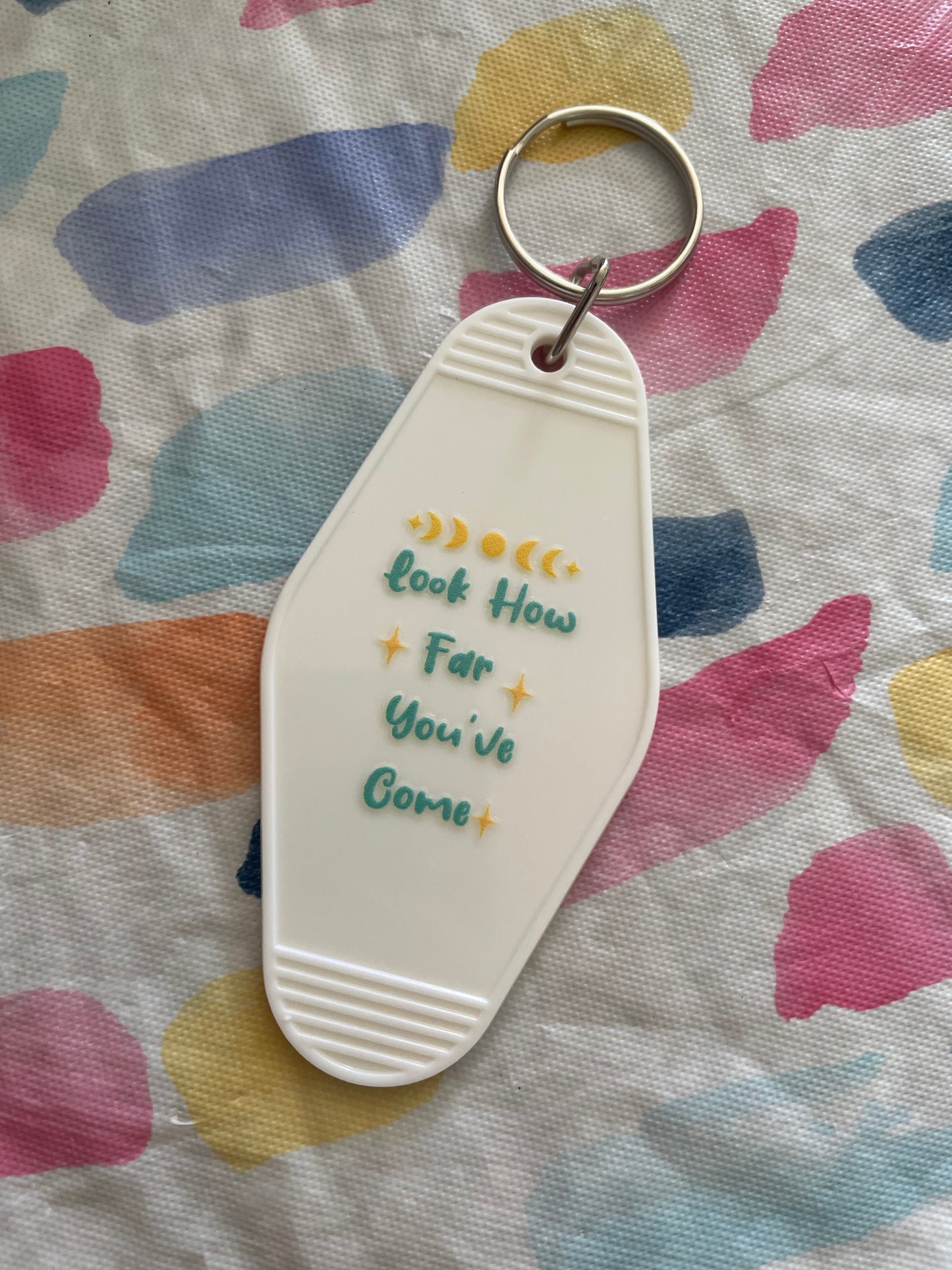 Affirmations Motel Keychain