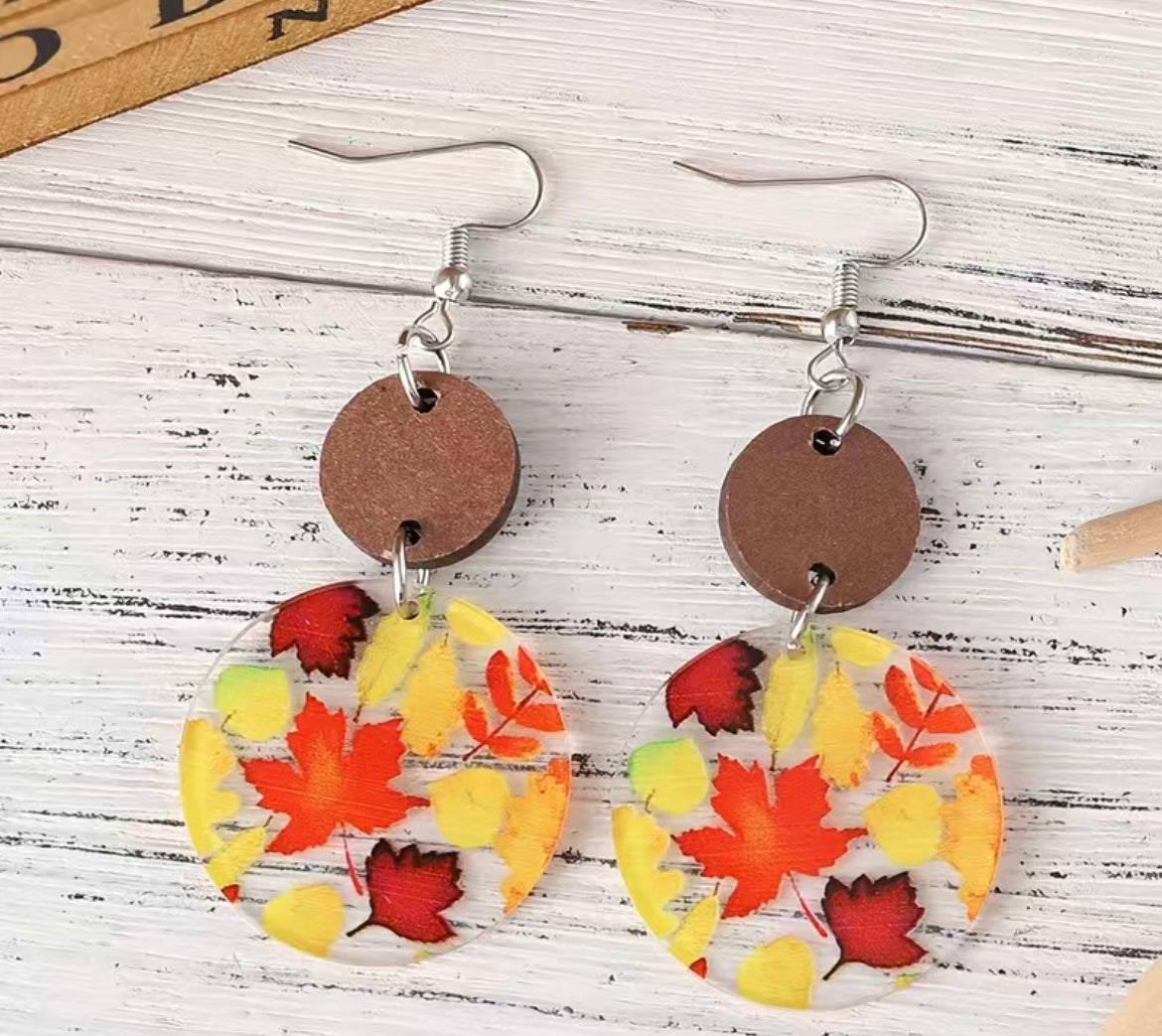 Autumn Harvest Dangle Earrings