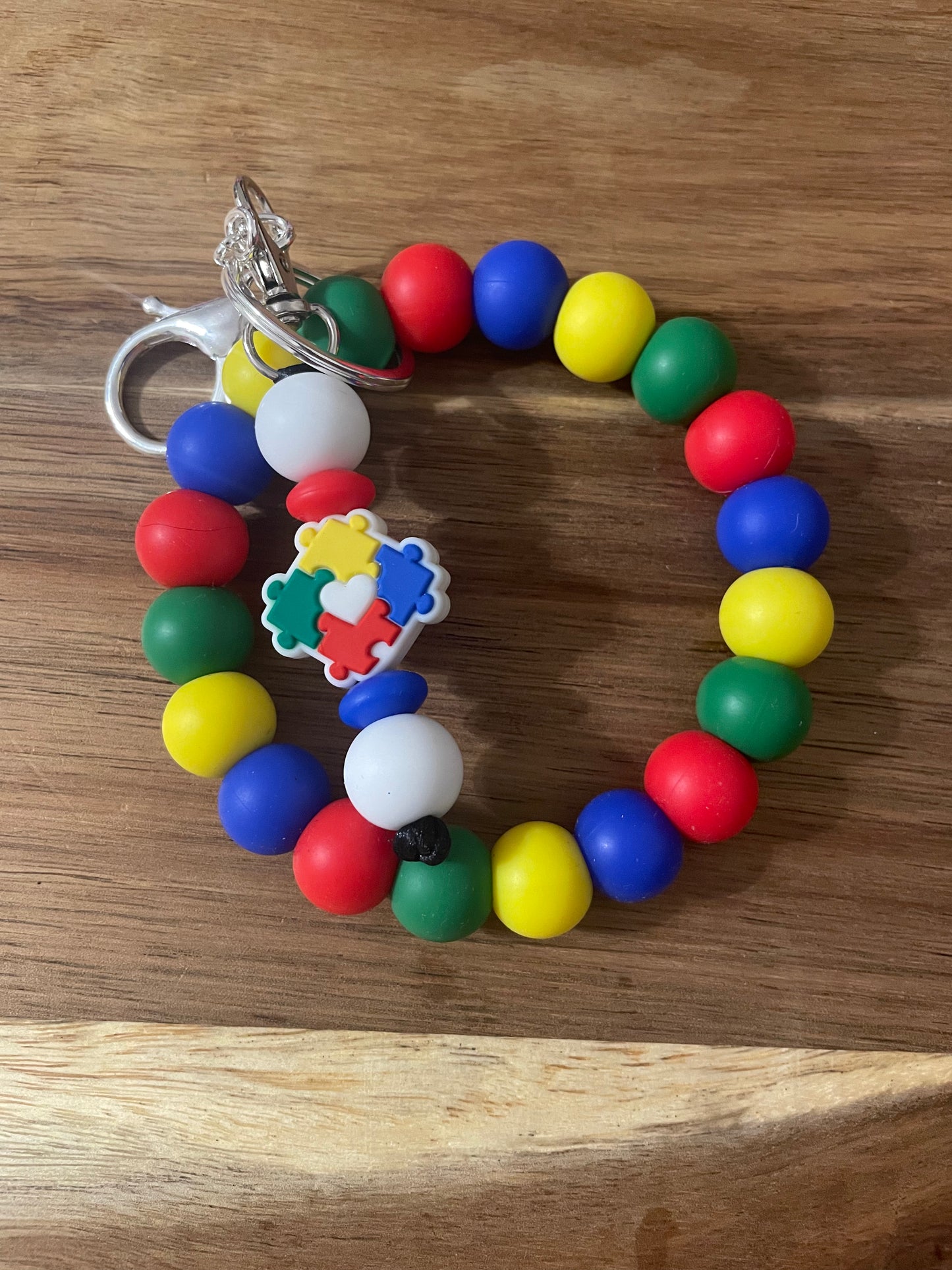 Autism Awareness Wristlet