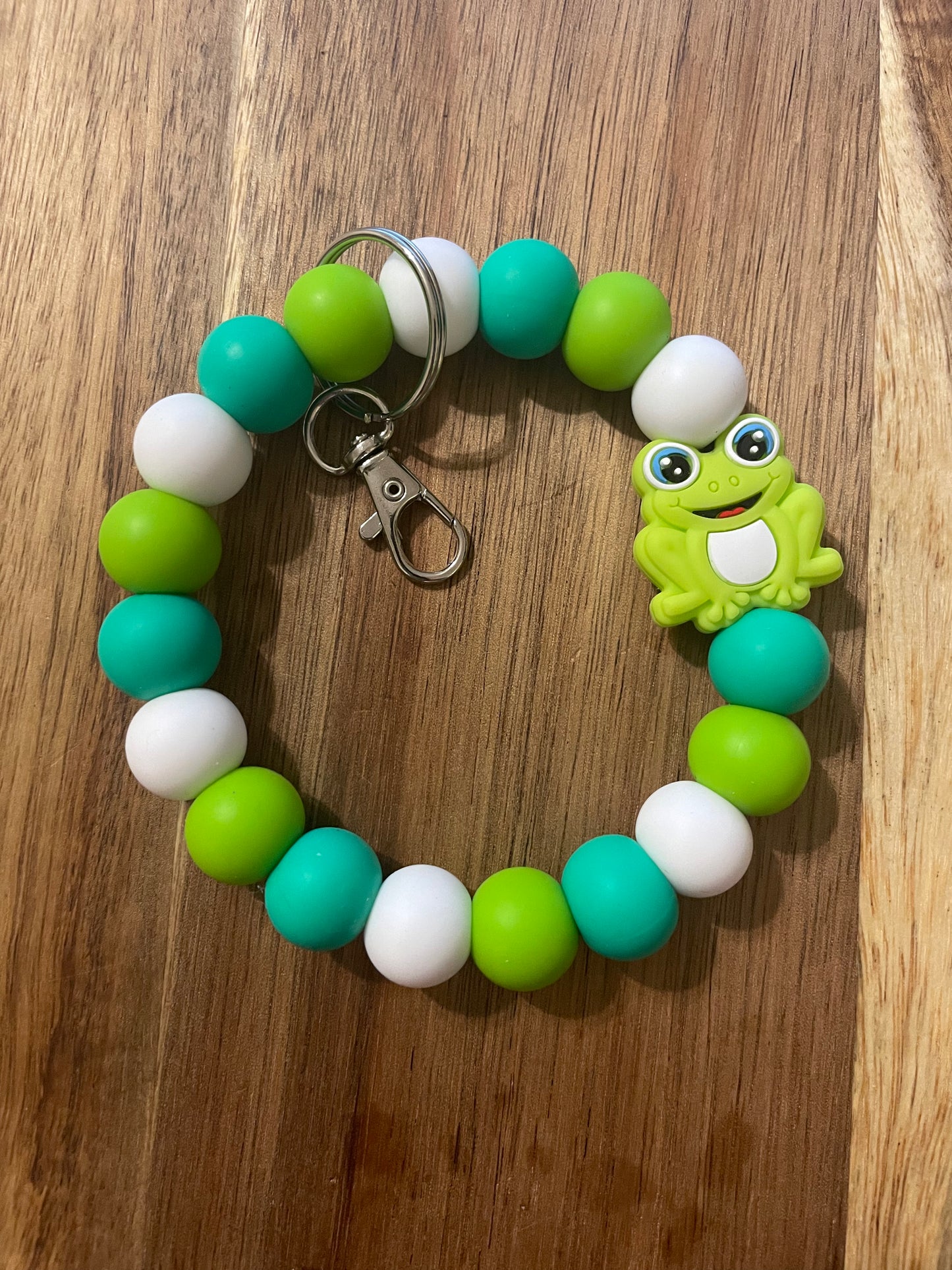 Smiling Frog Wristlet