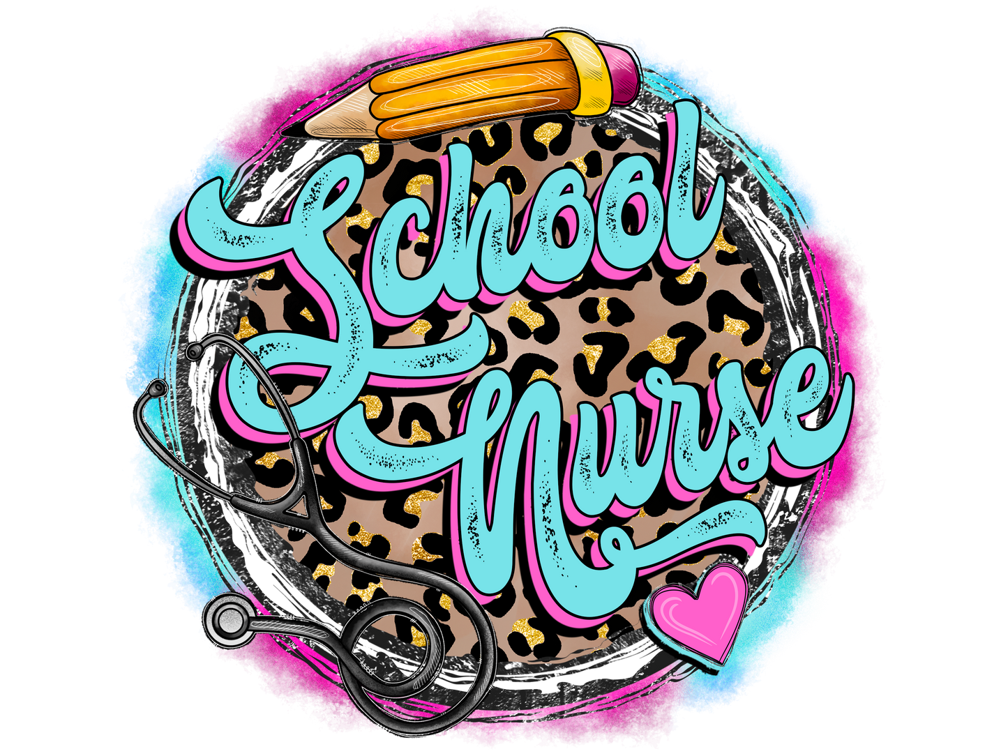 Western Nurse Vinyl Stickers