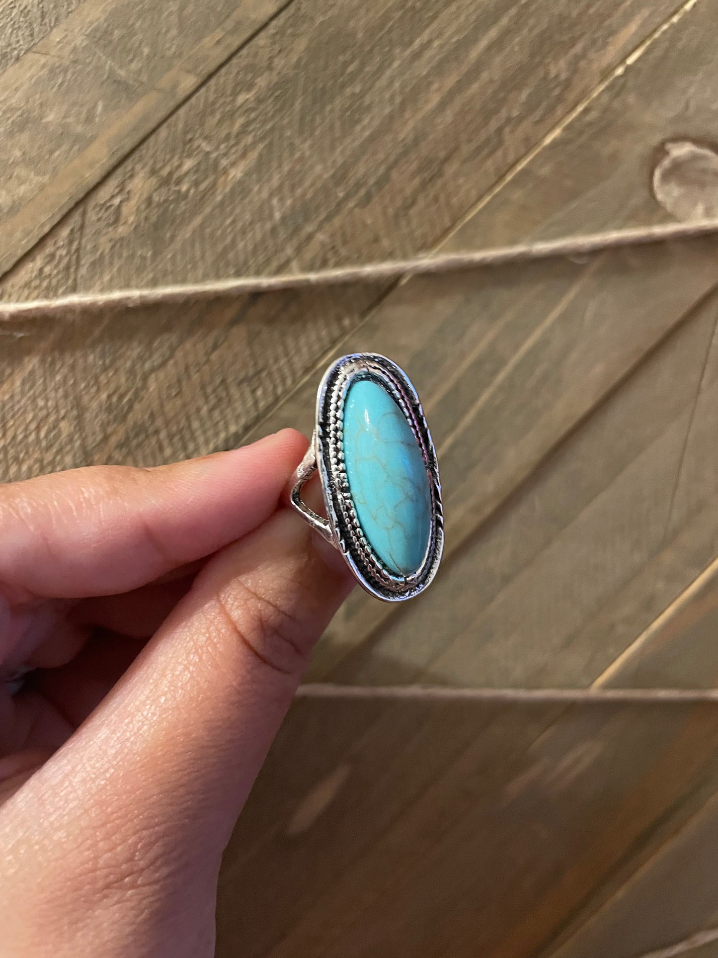 Turquoise Stone Ring