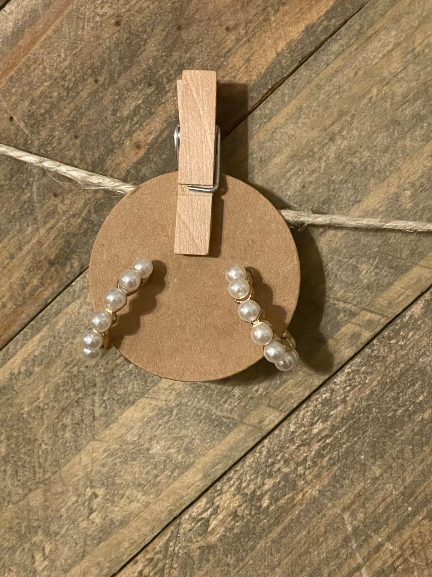 Simple Gold Hoop Earrings
