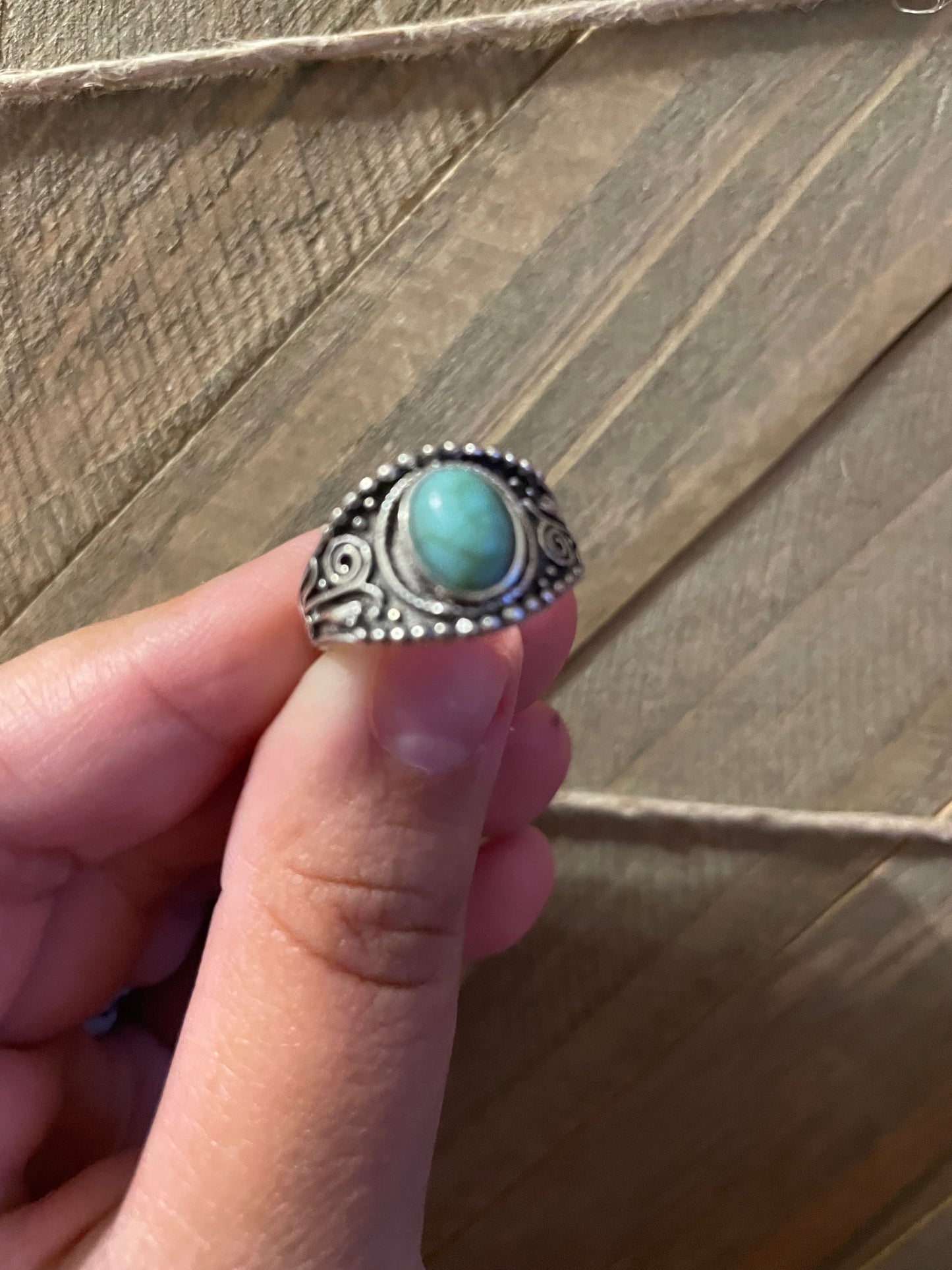 Turquoise Stone Ring