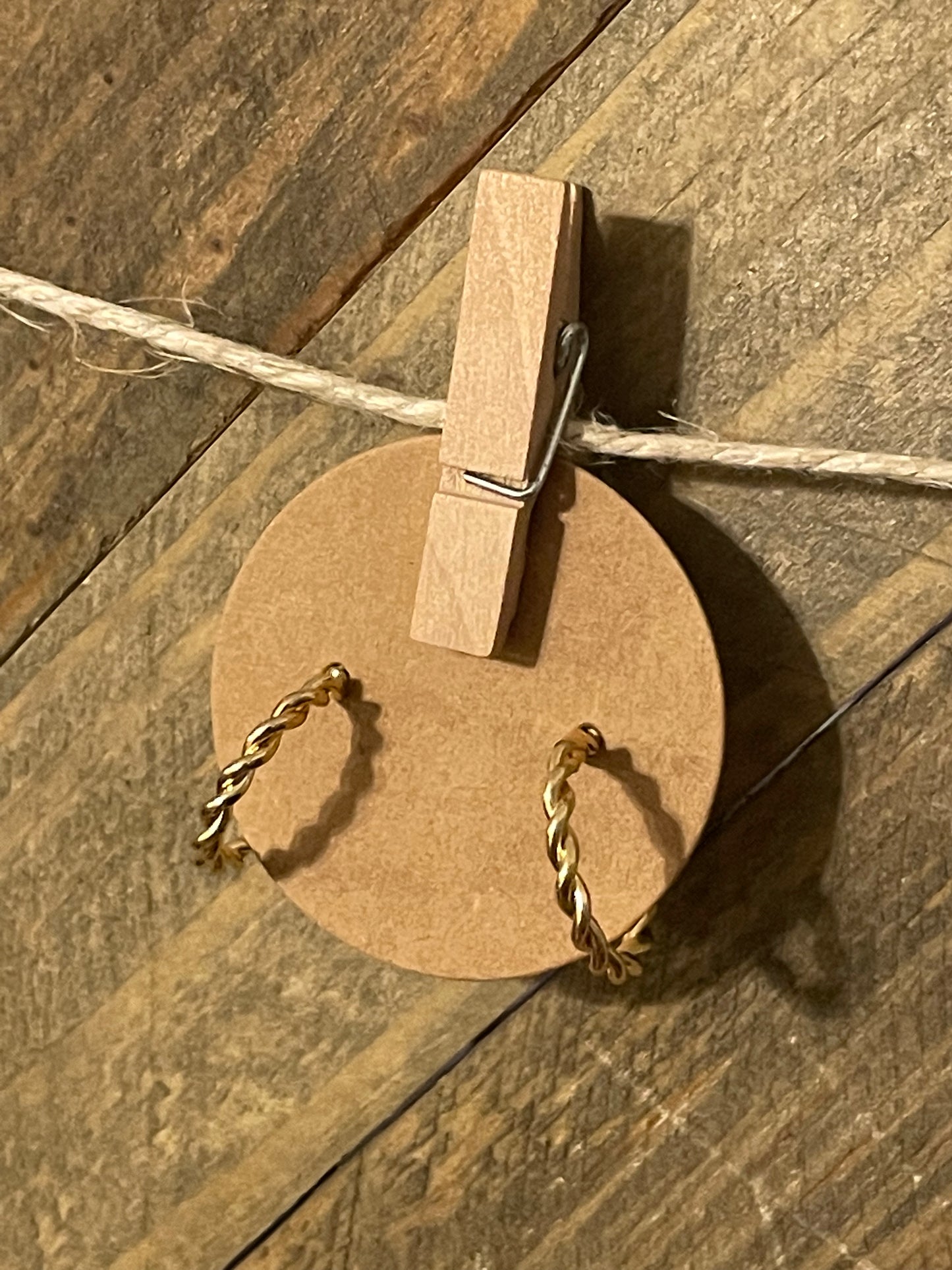 Simple Gold Hoop Earrings