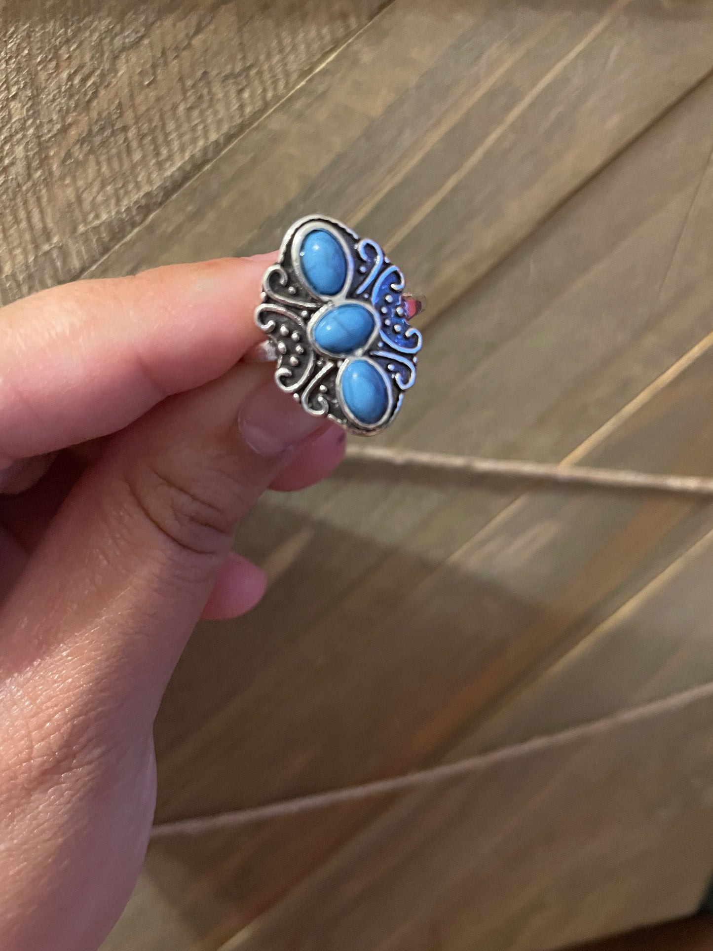 Turquoise Stone Ring
