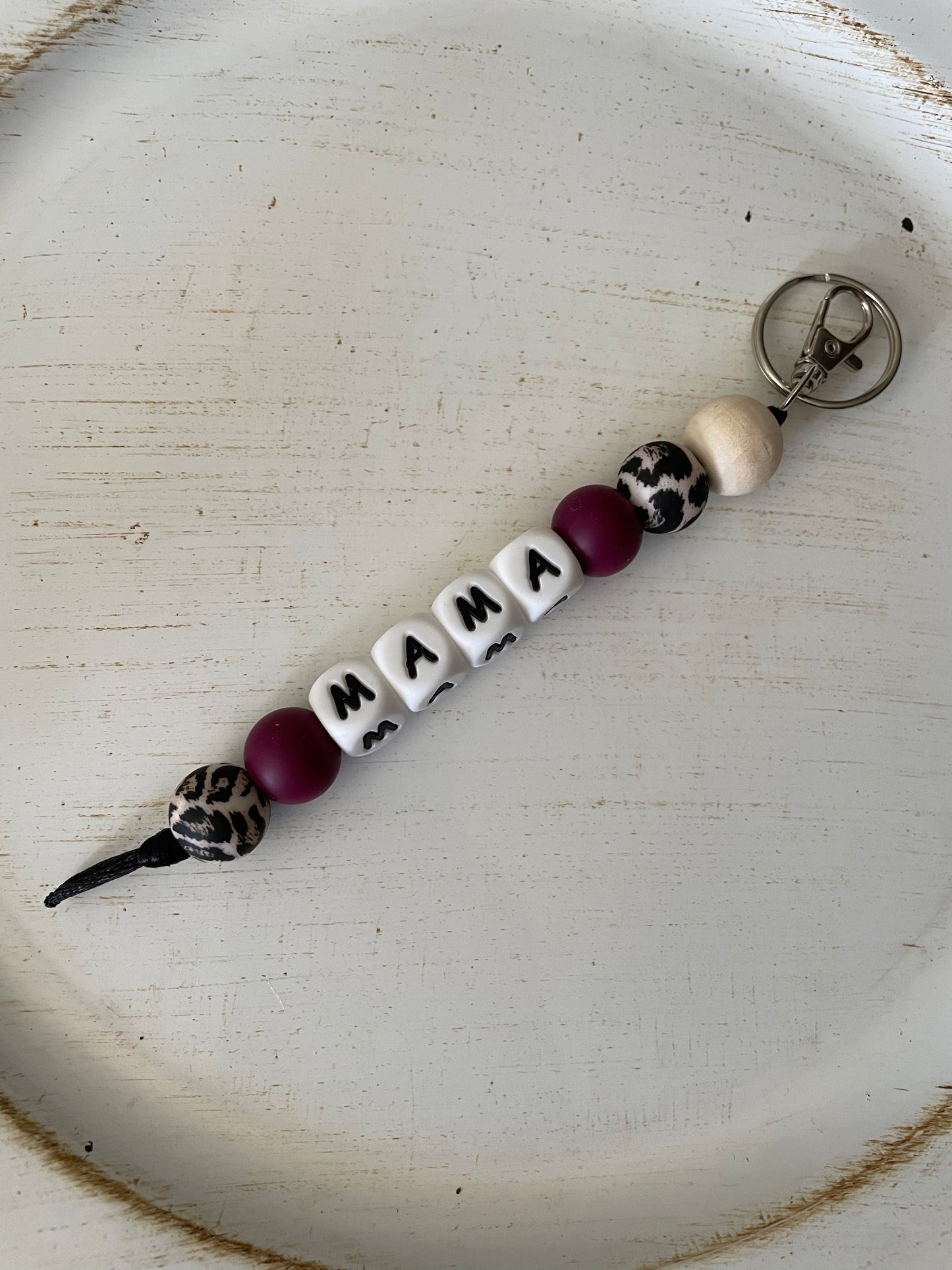 Mama Silicone Keychain