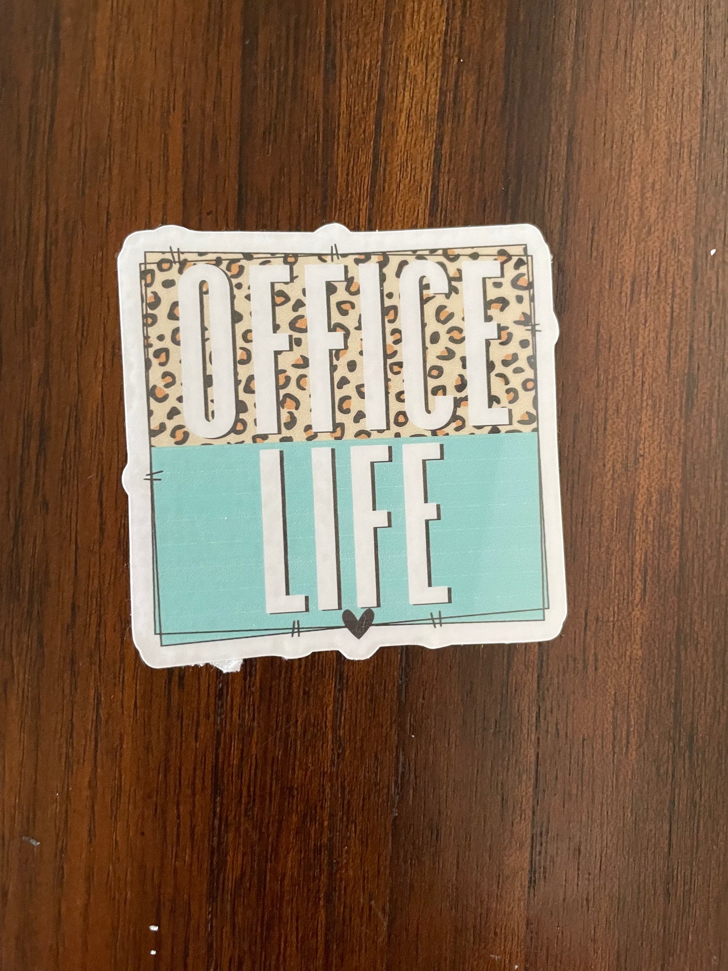 School Front Office Staff Vinyl Stickers