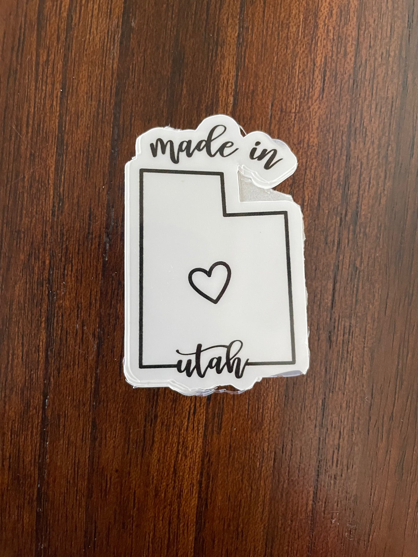 Made in State Vinyl Stickers