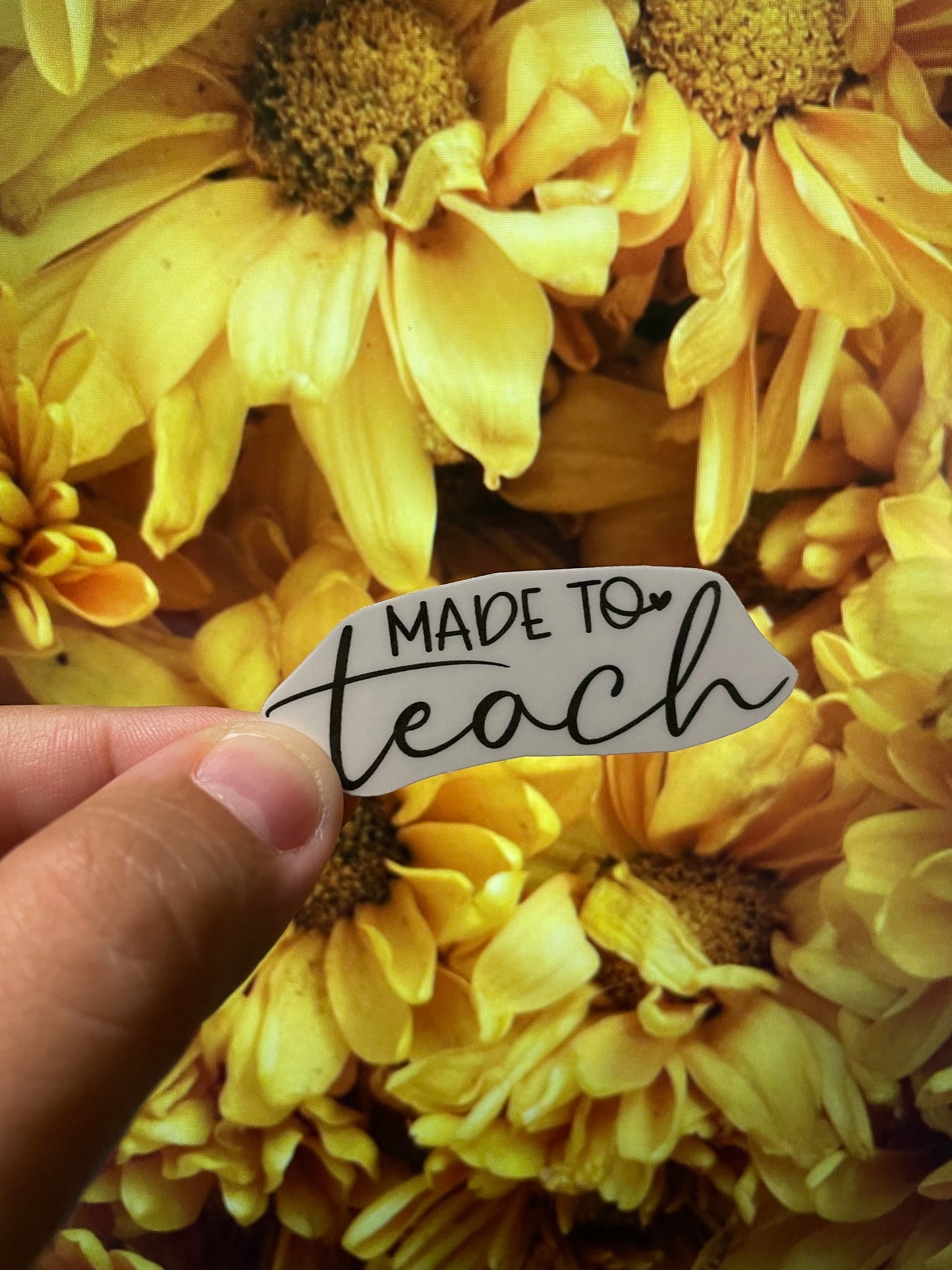 Teacher Vinyl Stickers