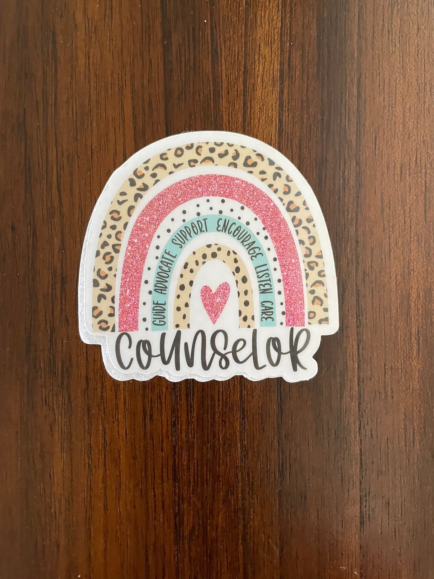 School Counselor Vinyl Stickers