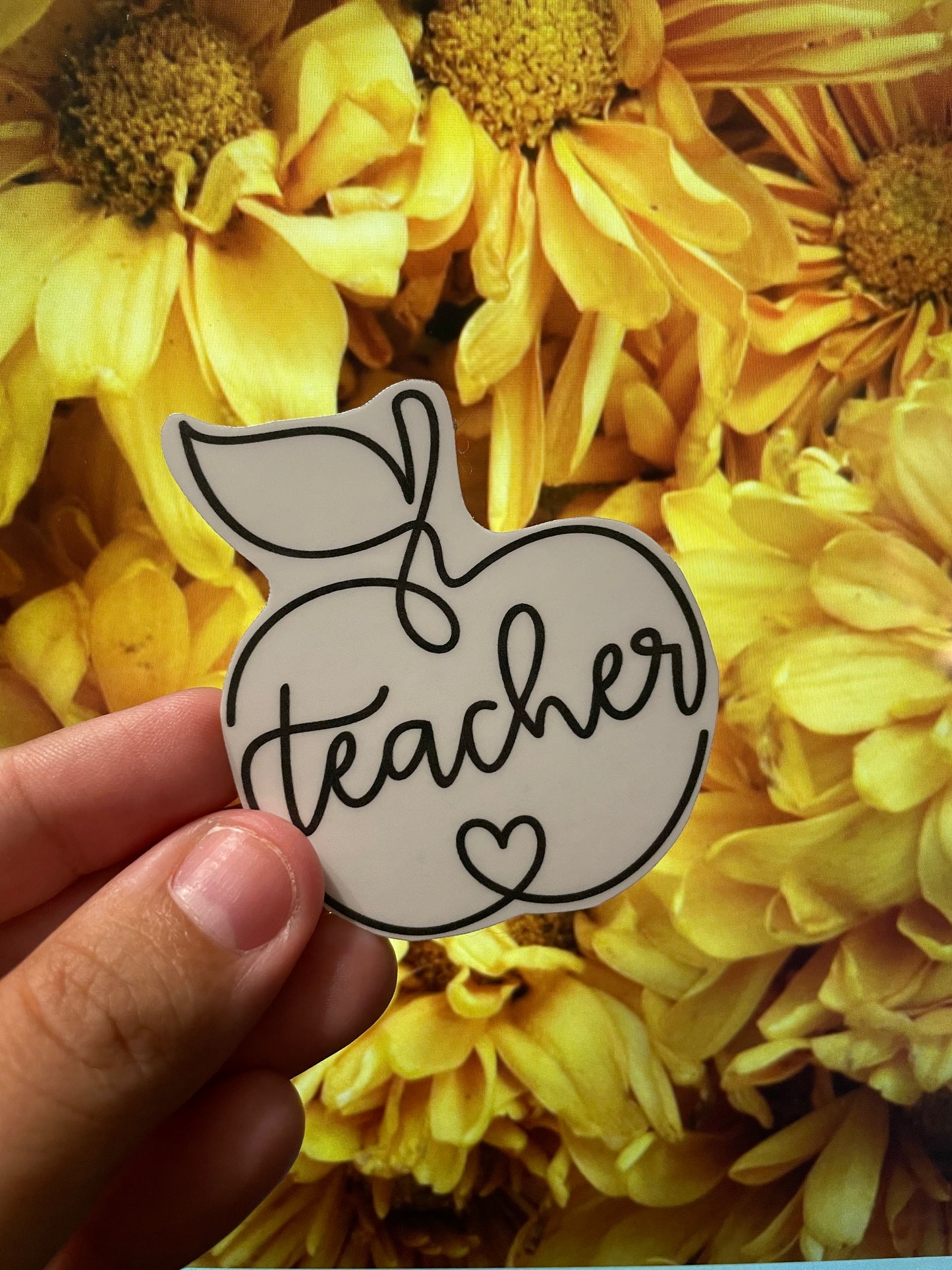 Teacher Vinyl Stickers