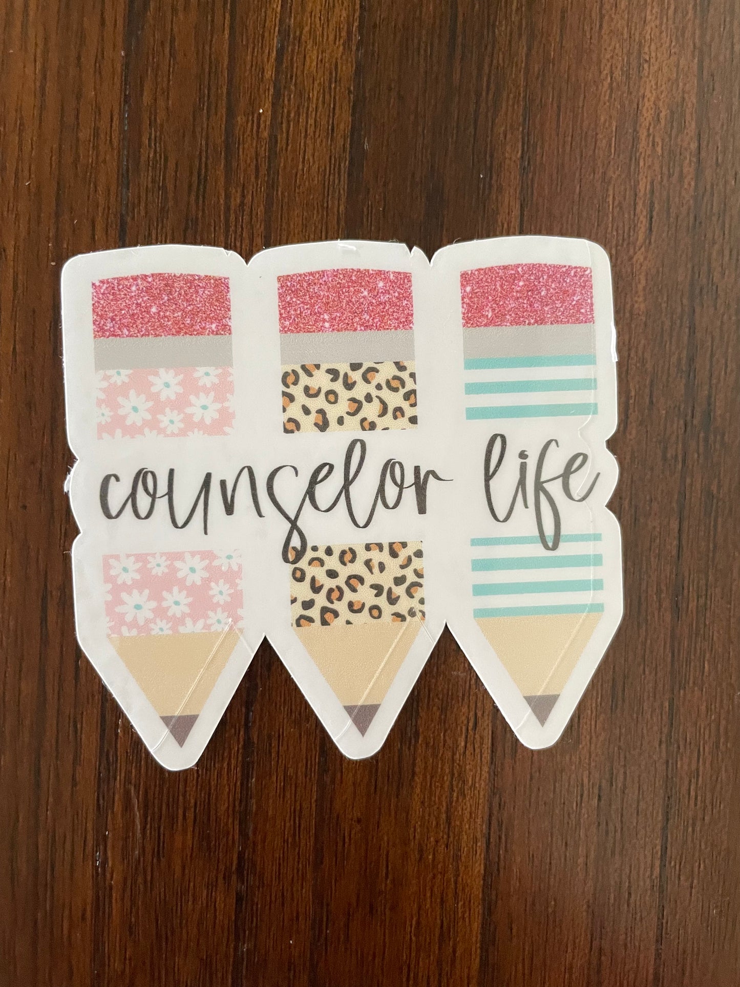 School Counselor Vinyl Stickers