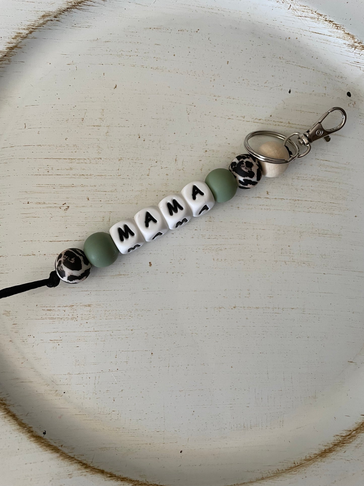 Mama Silicone Keychain