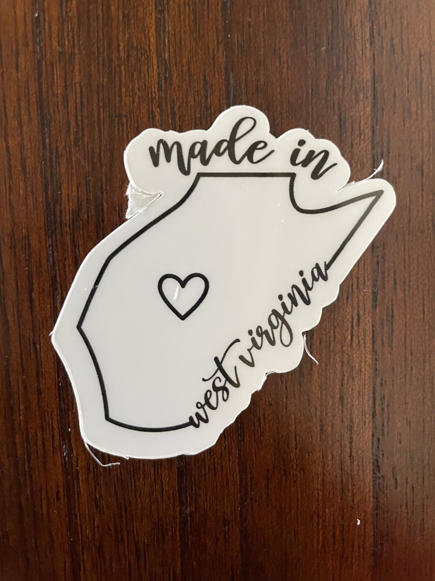Made in State Vinyl Stickers