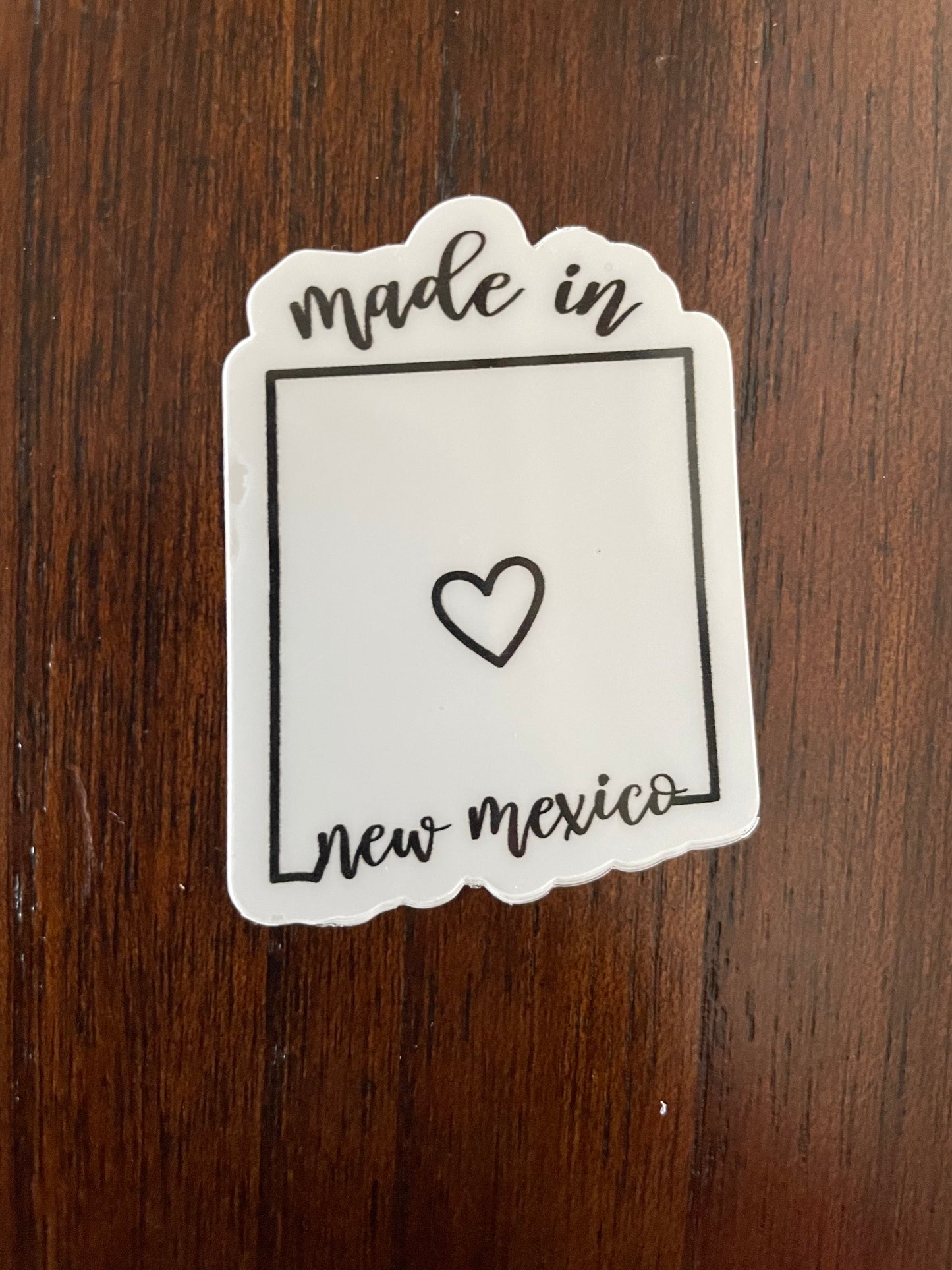 Made in State Vinyl Stickers