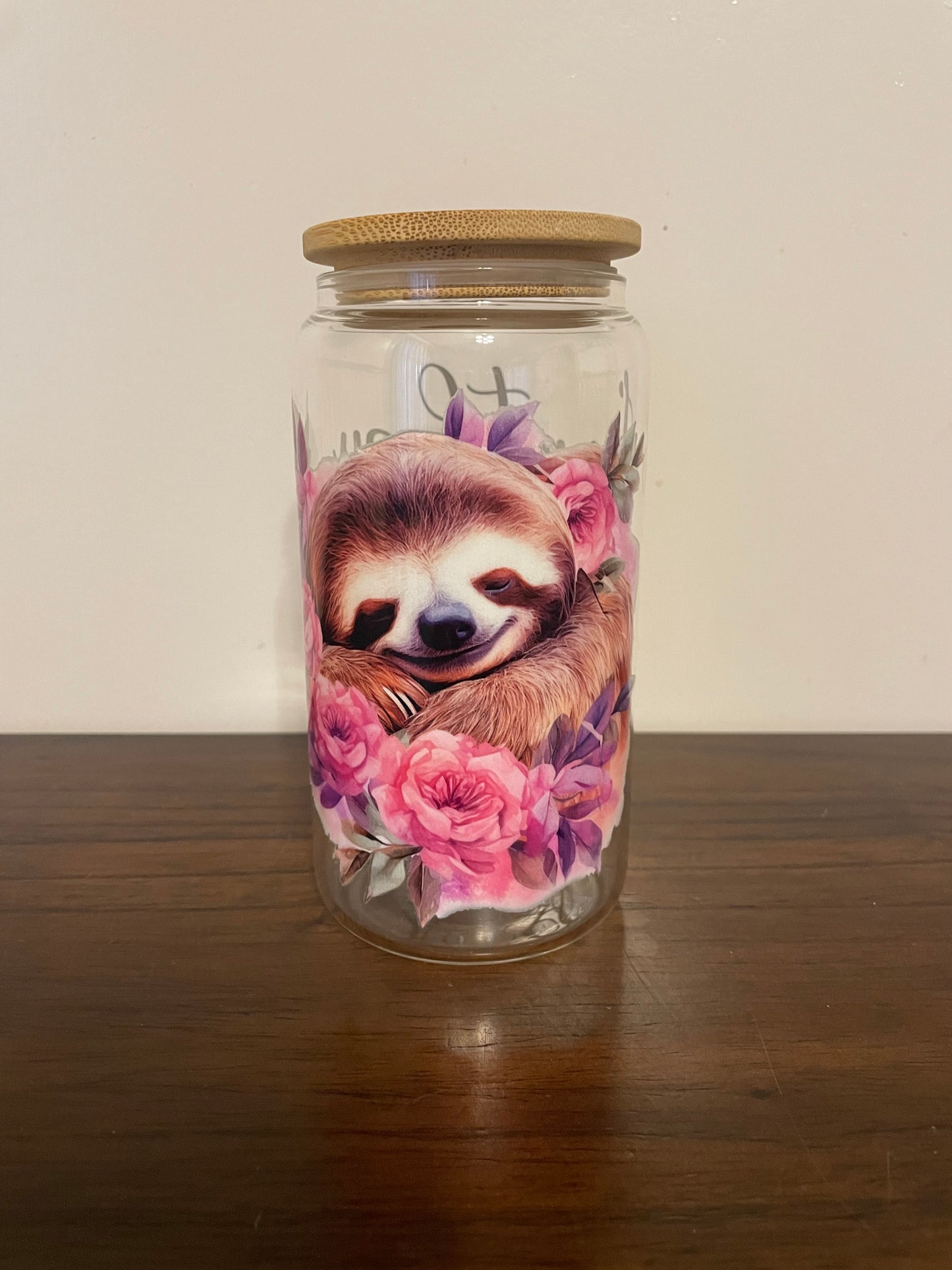 16 oz Glass Can Cup