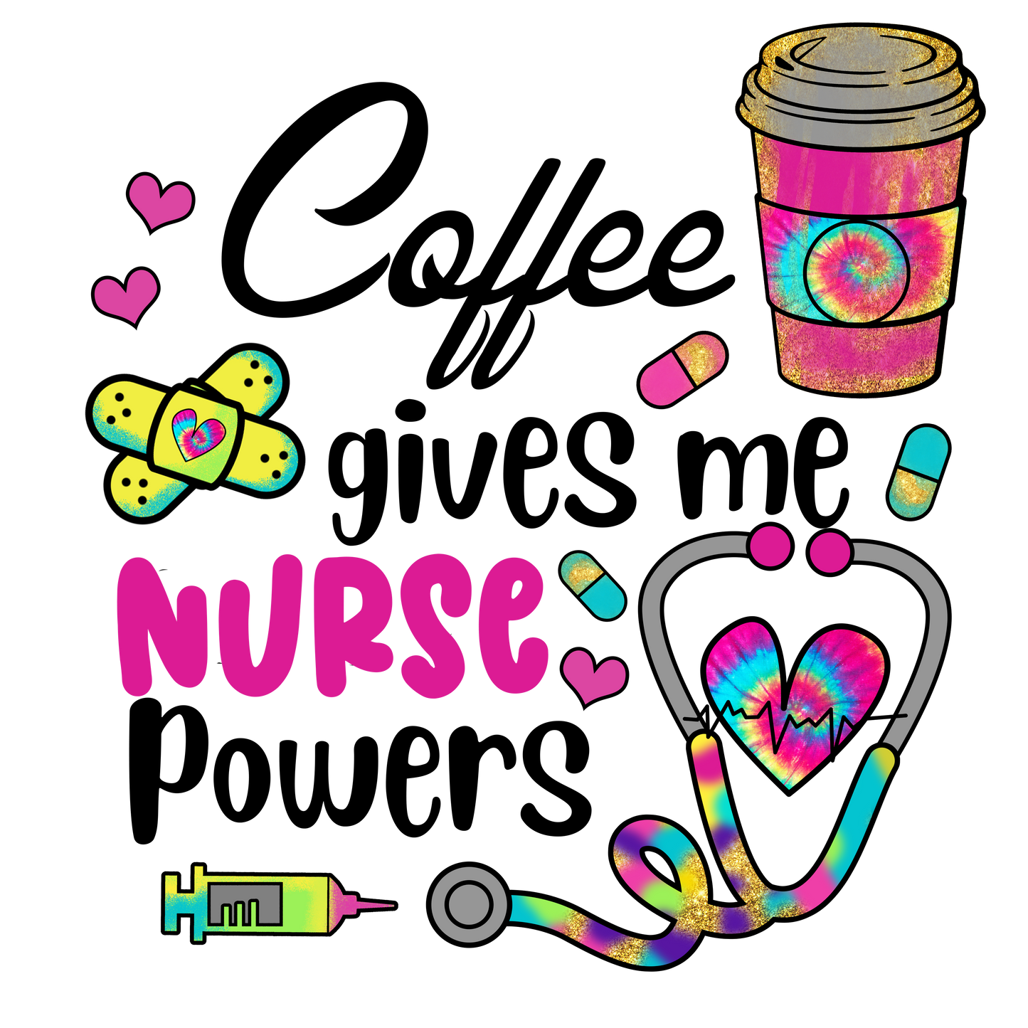 Nurse Vinyl Stickers 02