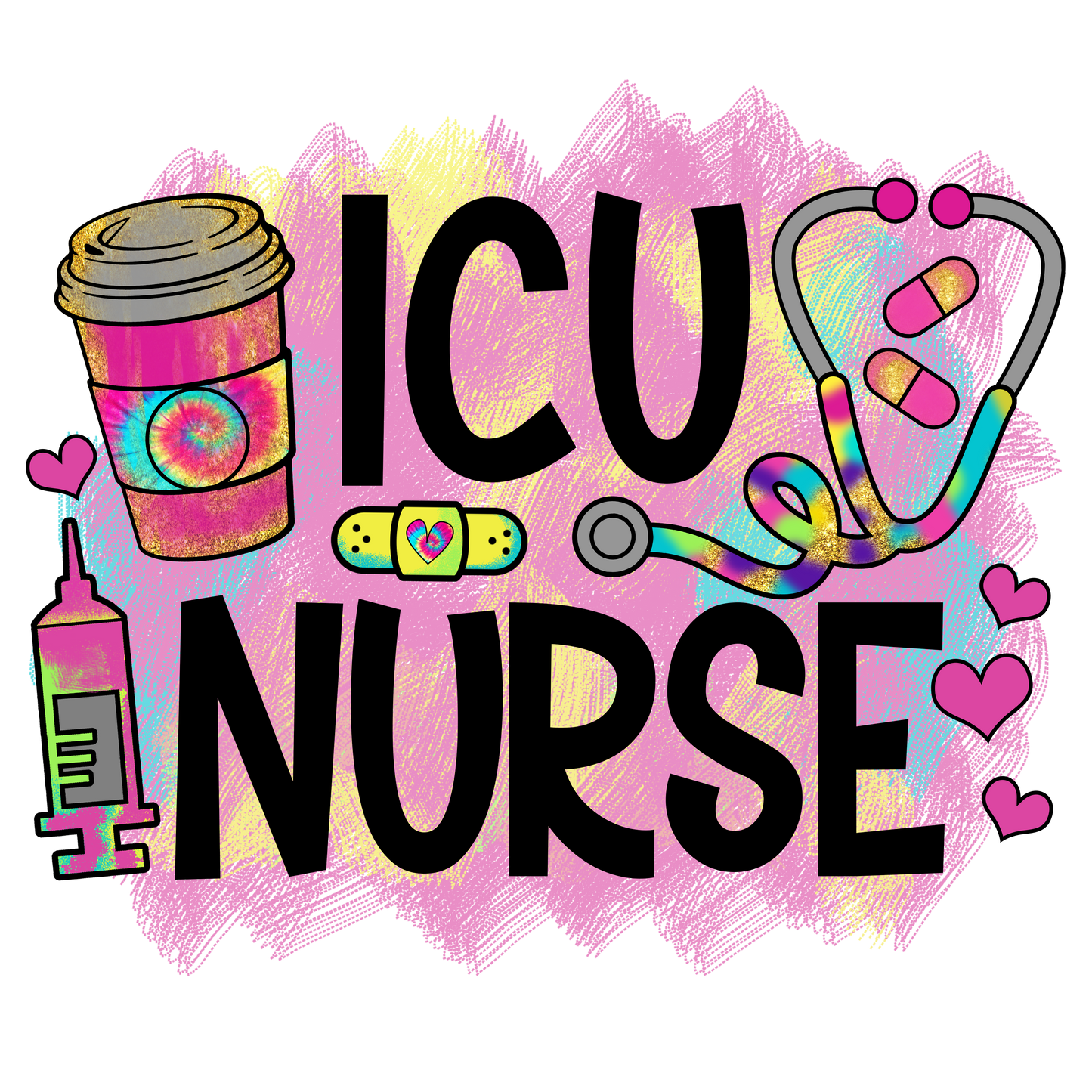 Nurse Vinyl Stickers 02