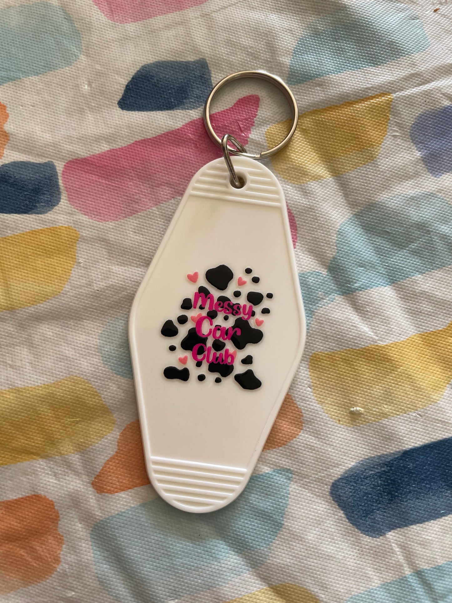 Affirmations Motel Keychain