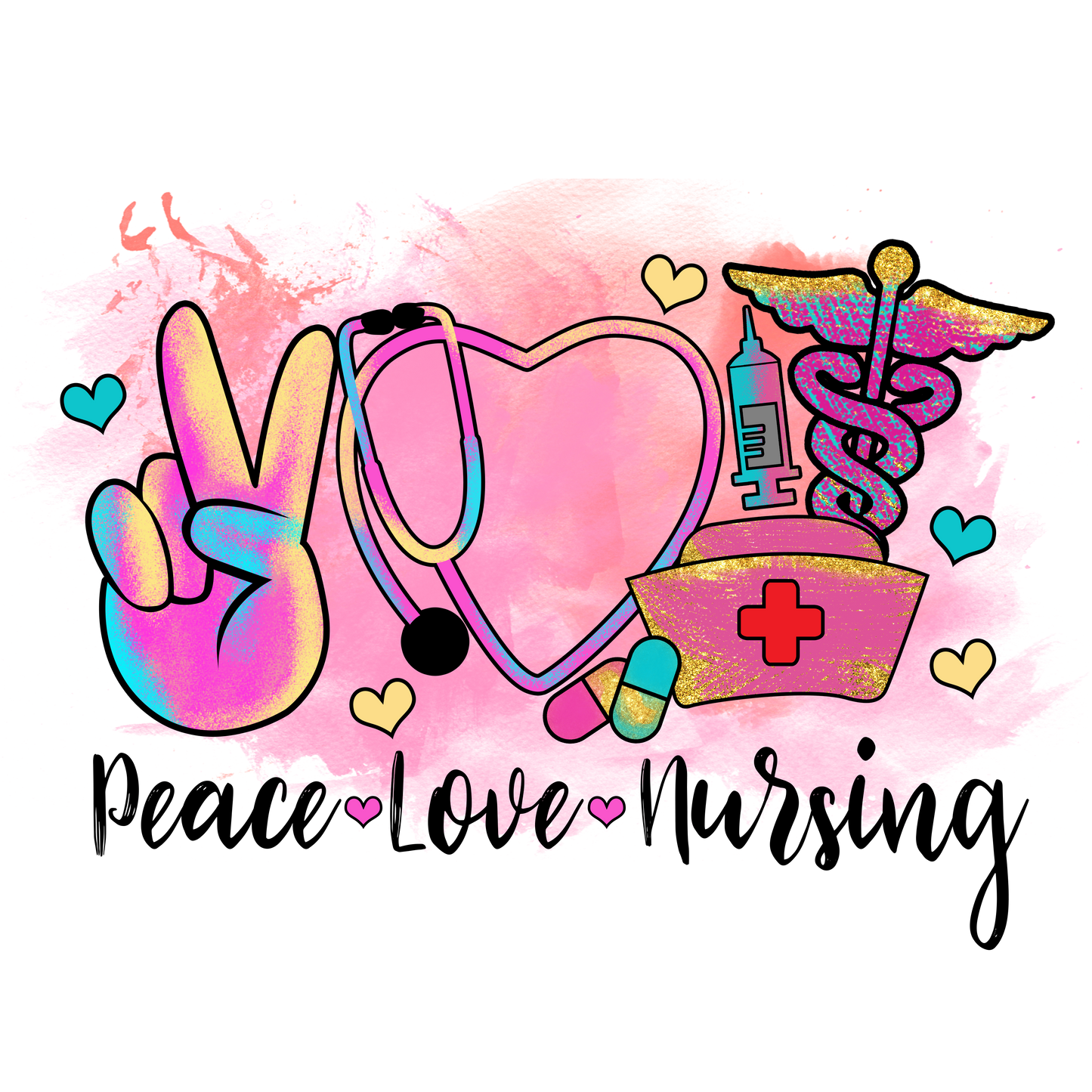 Nurse Vinyl Stickers 02