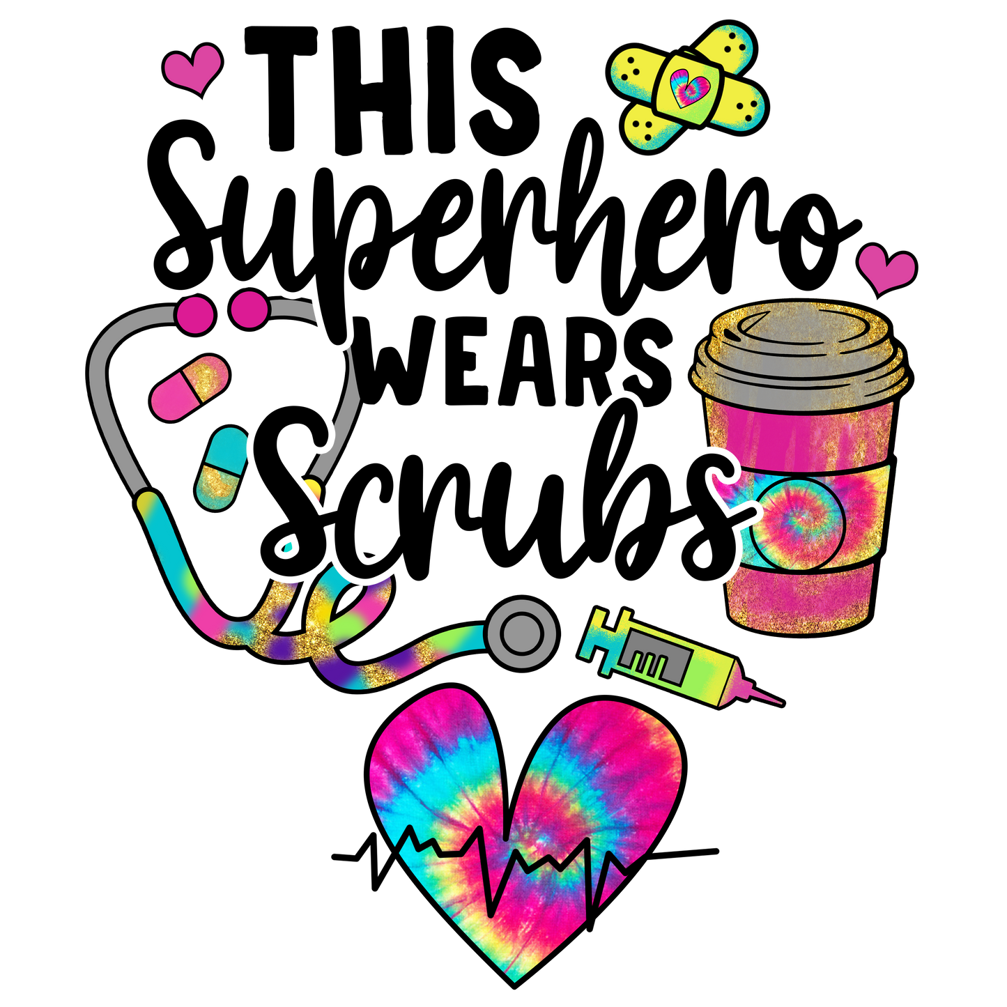 Nurse Vinyl Stickers 02