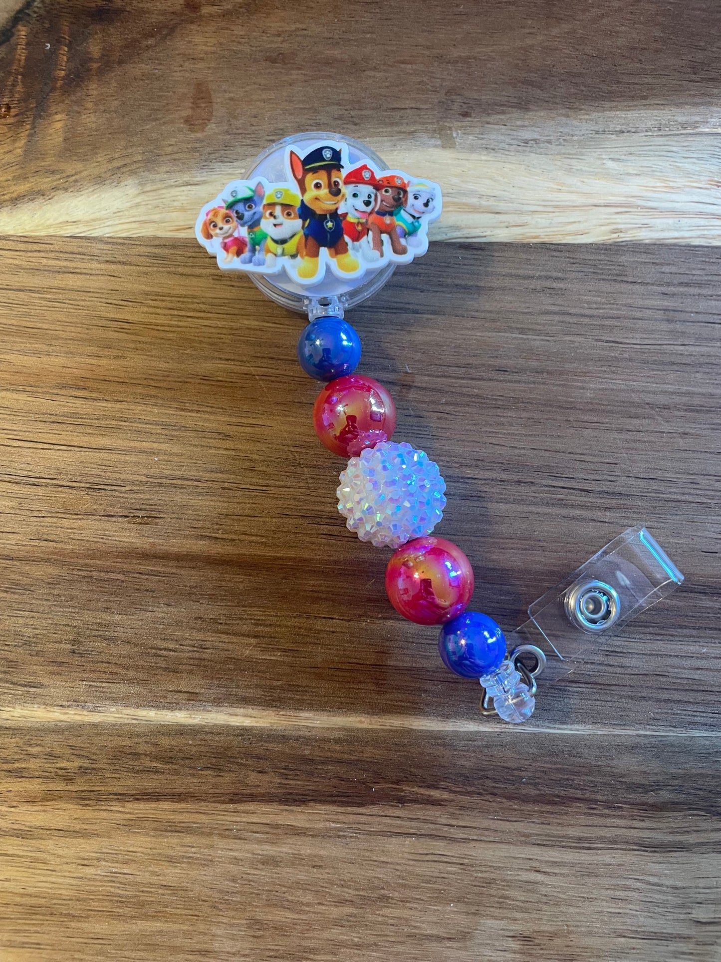 Cute Dog Friends Badge Reel