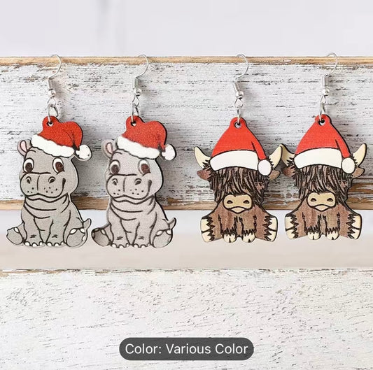 Christmas Dangle Earrings