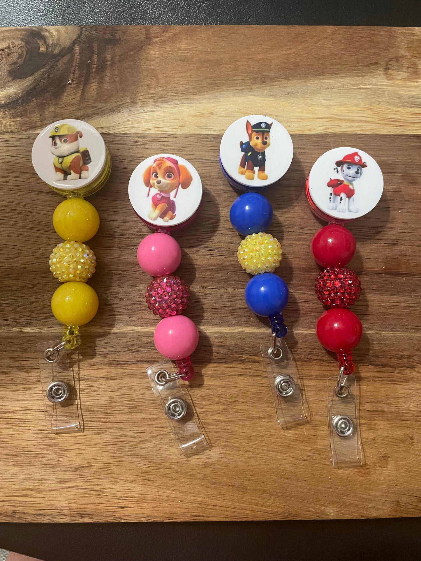 Cute Dog Friends Badge Reel