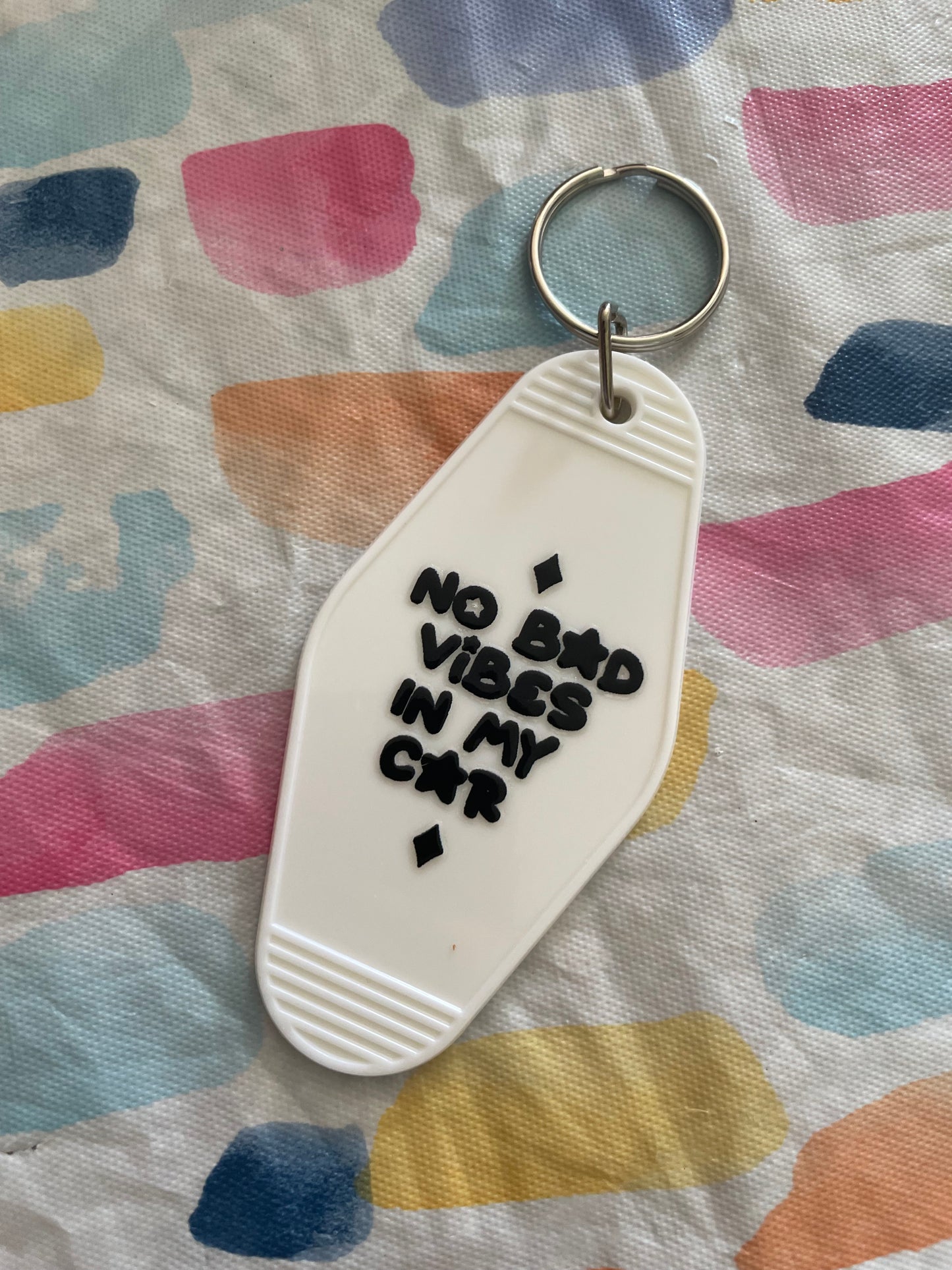 Affirmations Motel Keychain