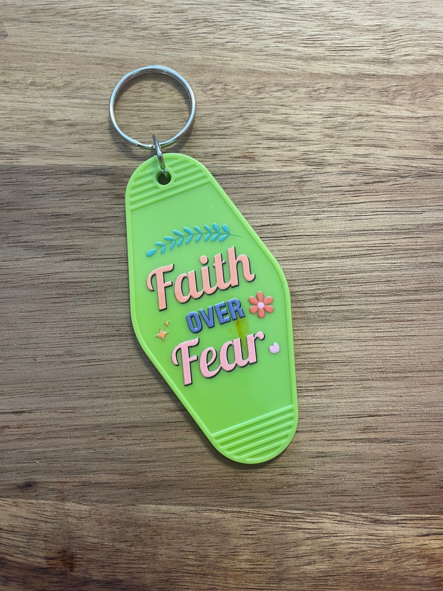 Affirmations Motel Keychain