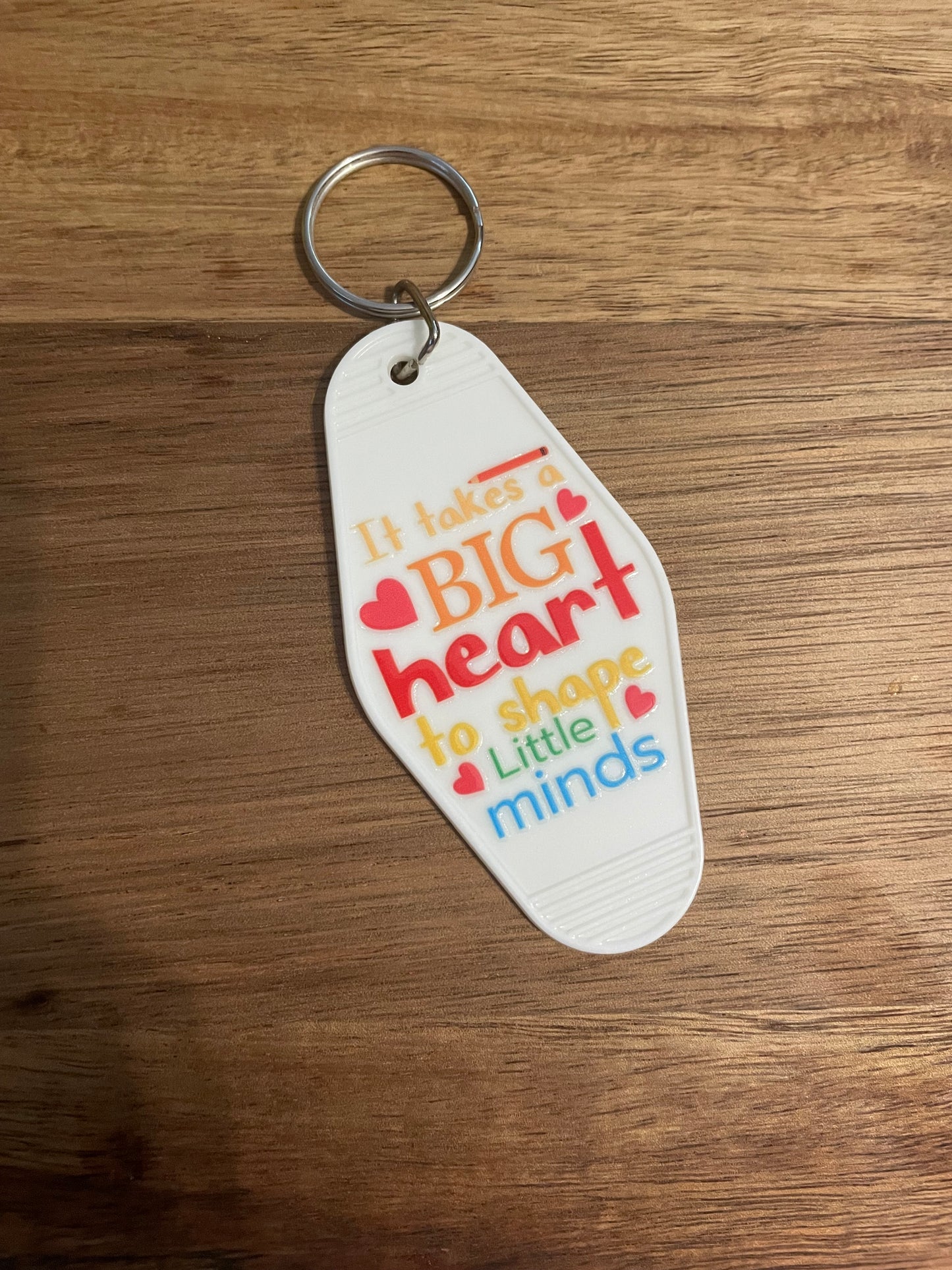 Teacher Motel Keychain