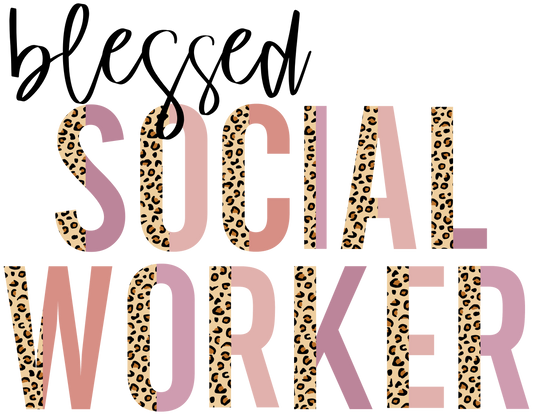 Social Worker Vinyl Stickers