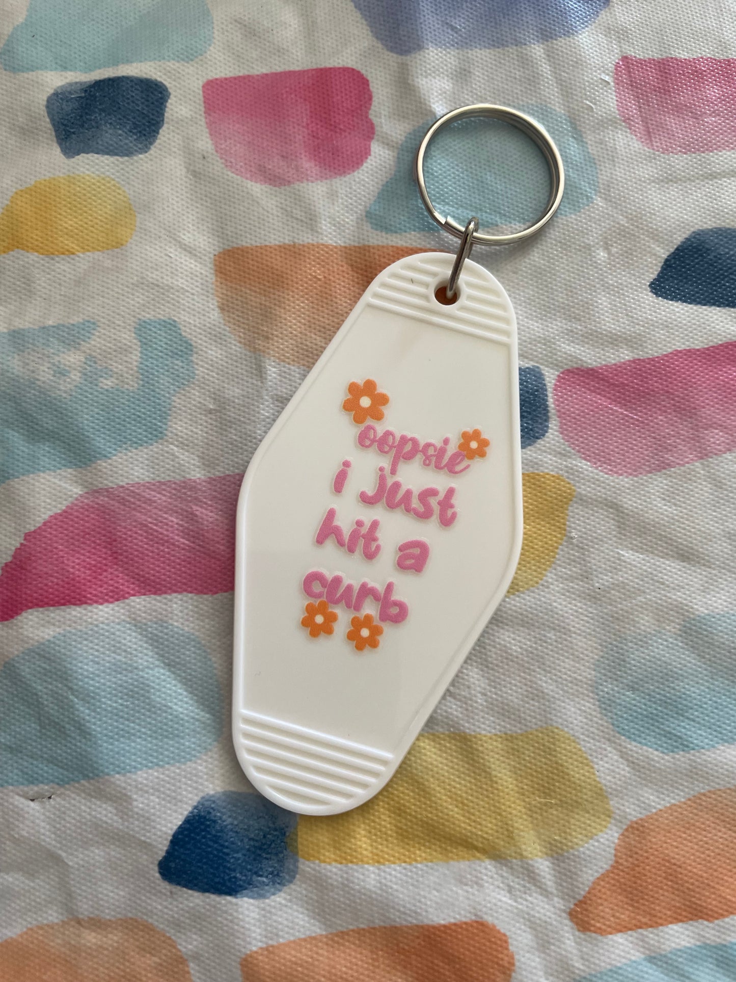 Affirmations Motel Keychain