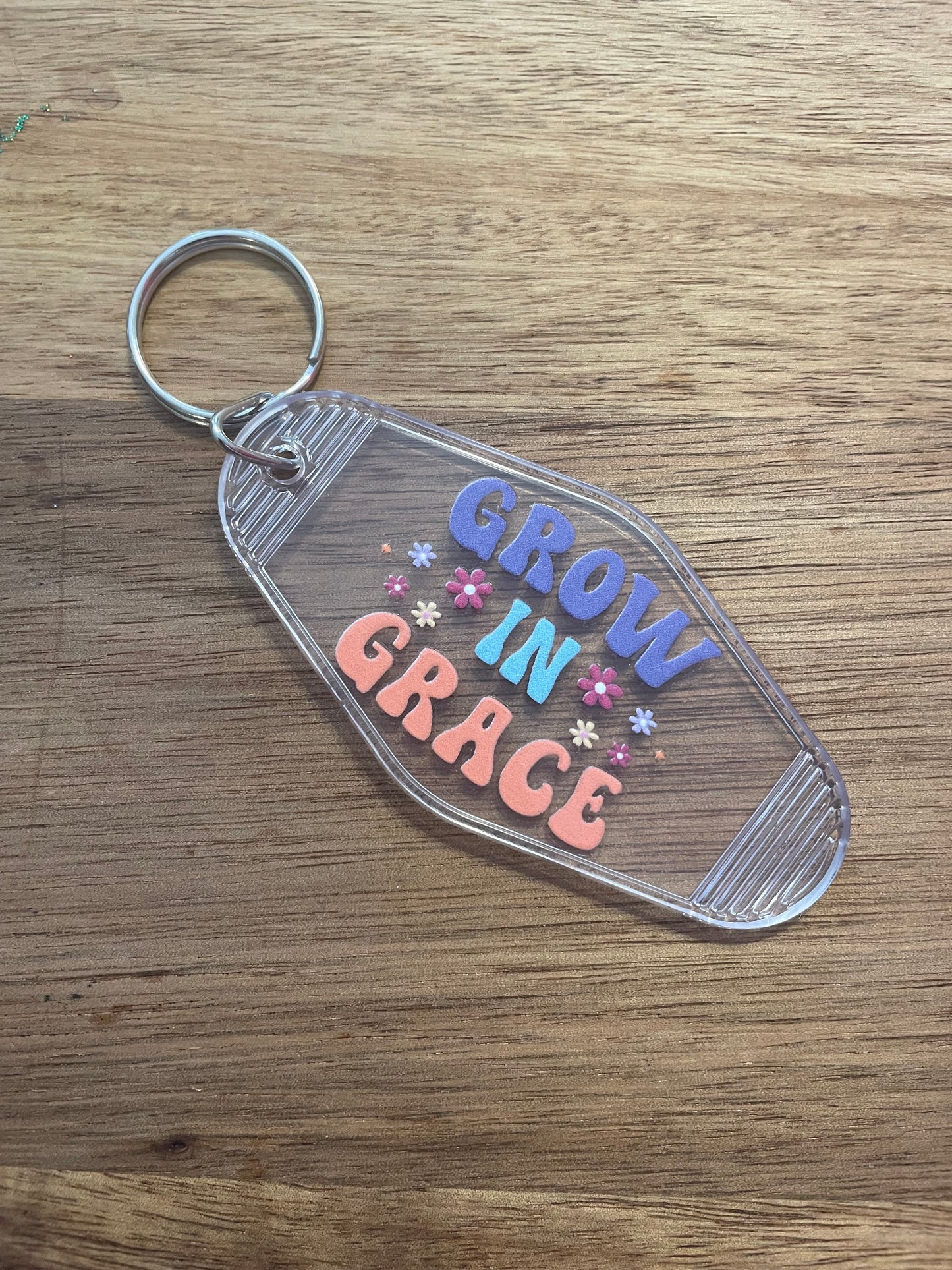 Affirmations Motel Keychain