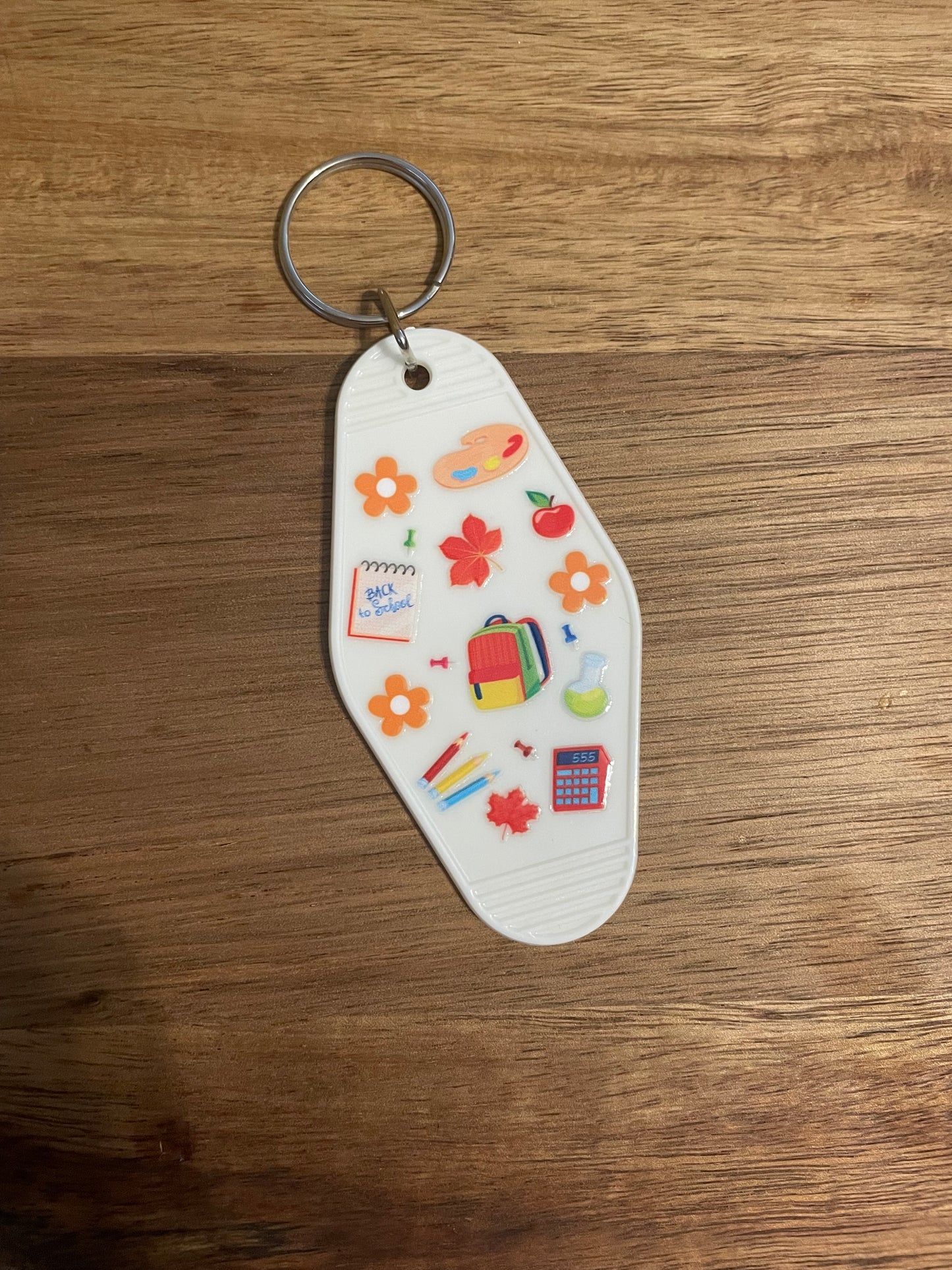 Teacher Motel Keychain
