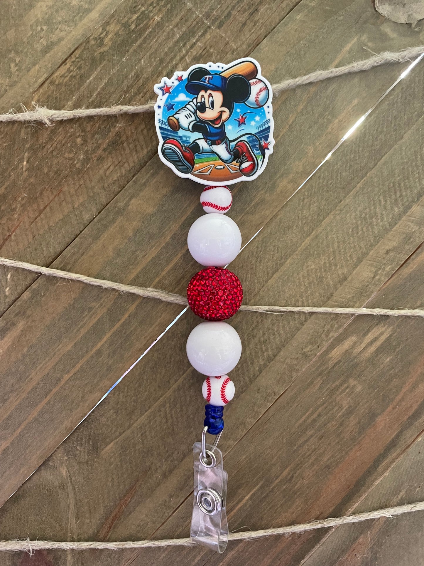 Happy Mouse Badge Reel