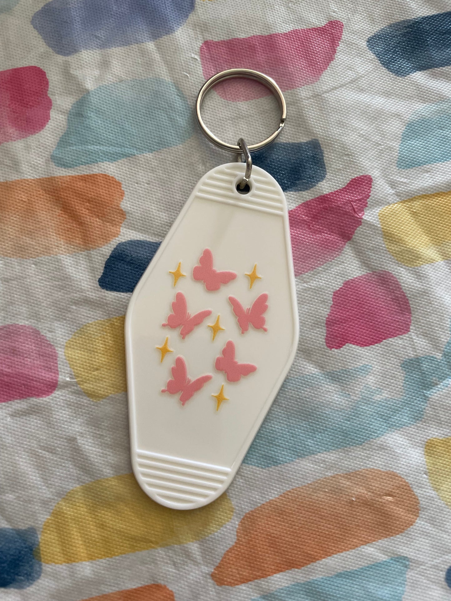 Affirmations Motel Keychain