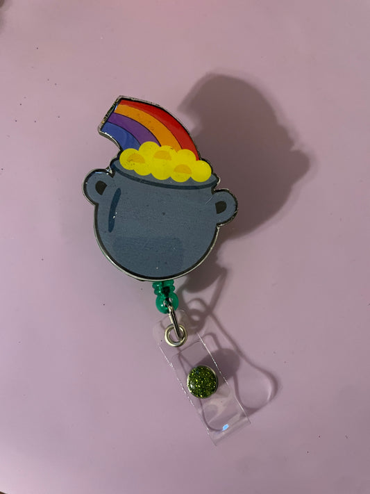 Pot of Gold Badge Reel