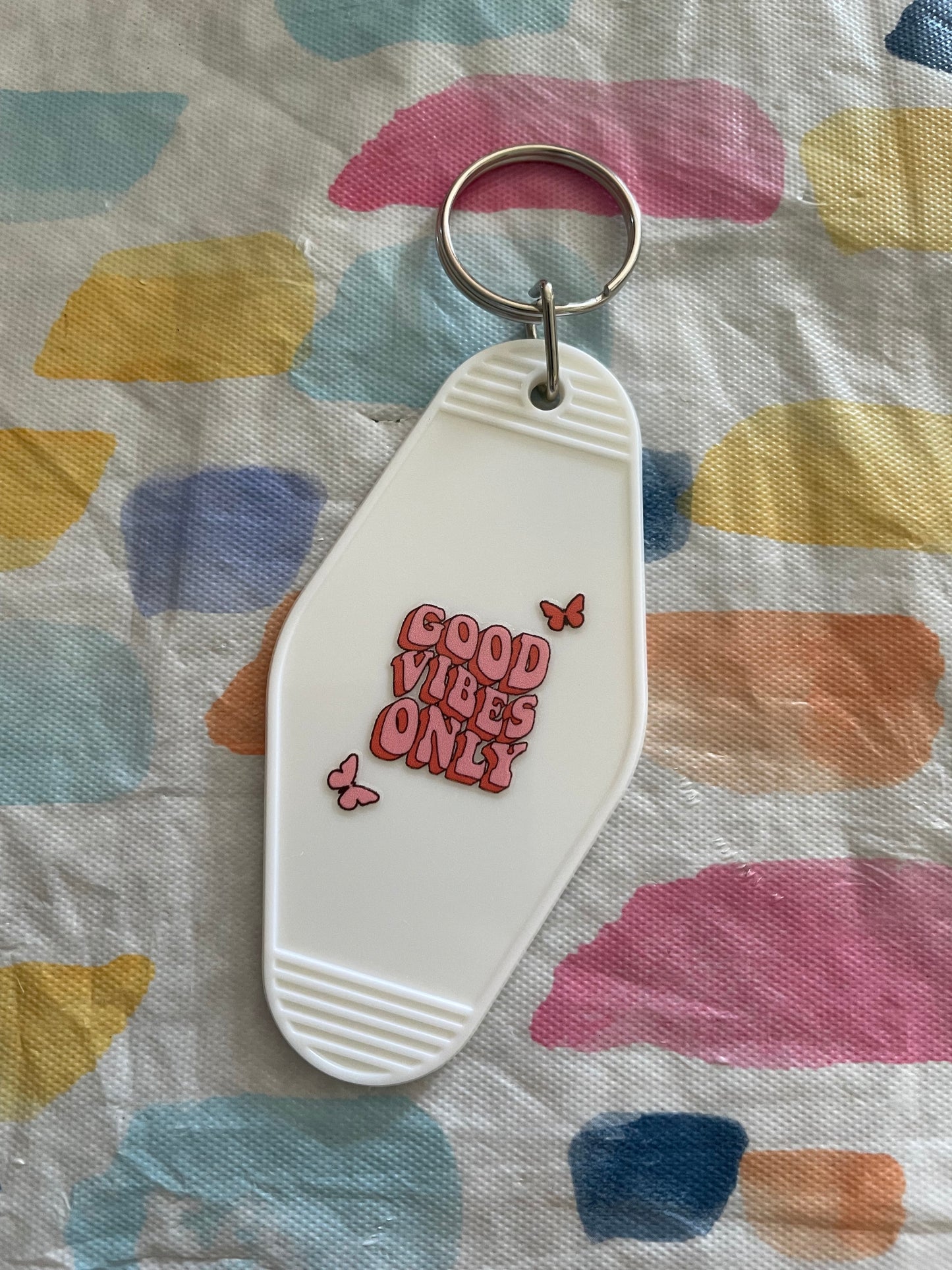 Affirmations Motel Keychain